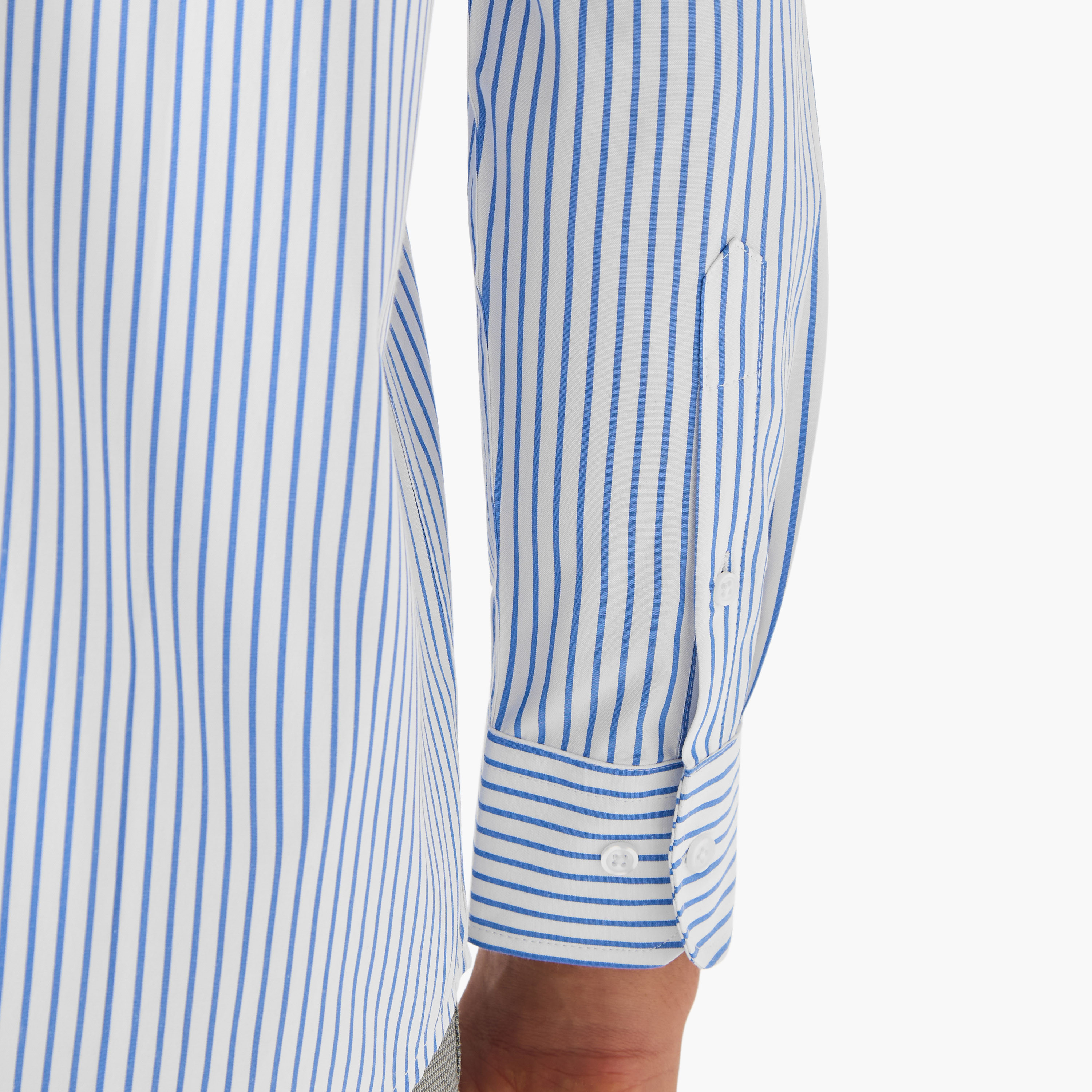 قميص مخطط بياقة وقصة عادية-men-clothing-shirts-image-3