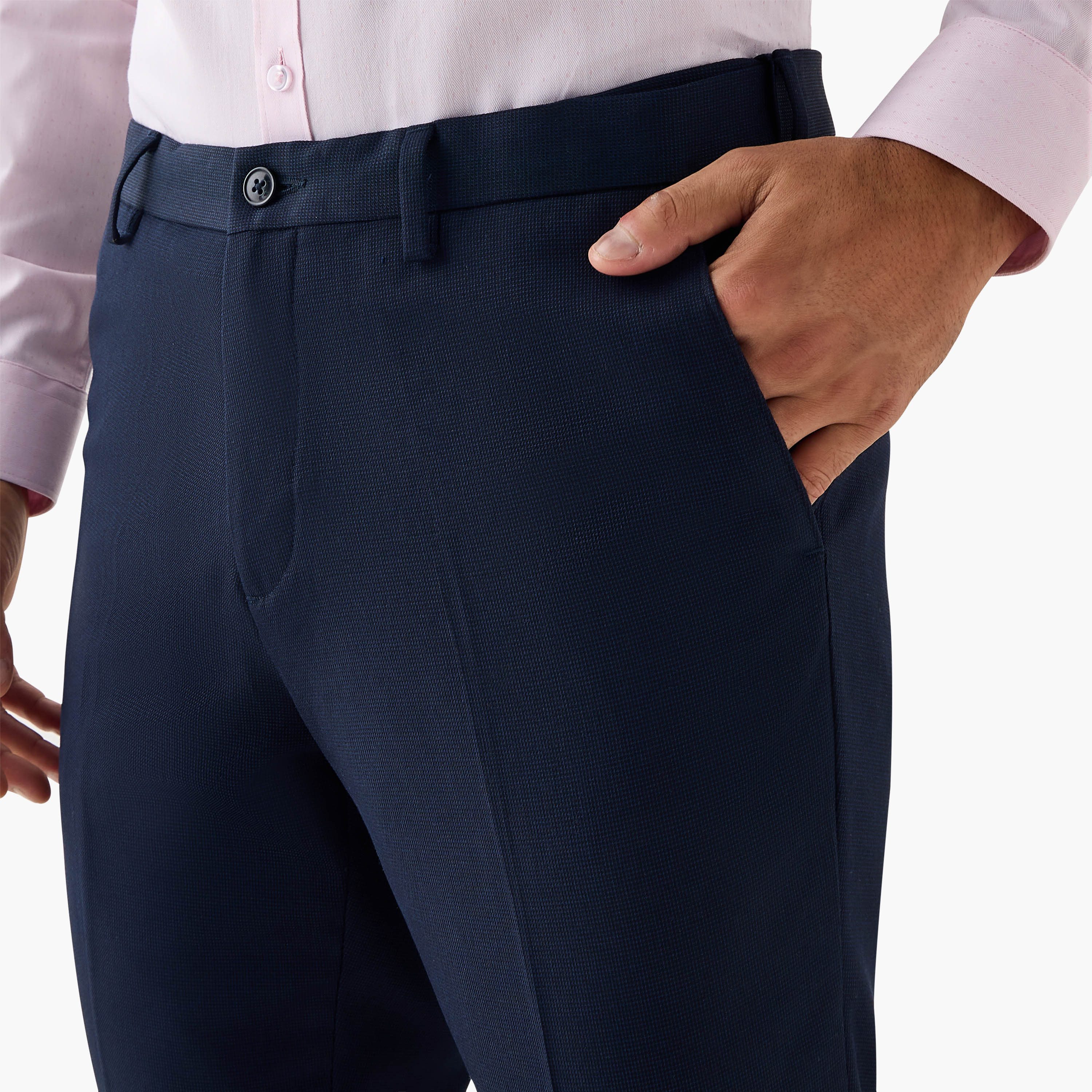 Textured Slim Fit Formal Trousers-men-clothing-bottoms-trousersandchinos-trousers-image-4