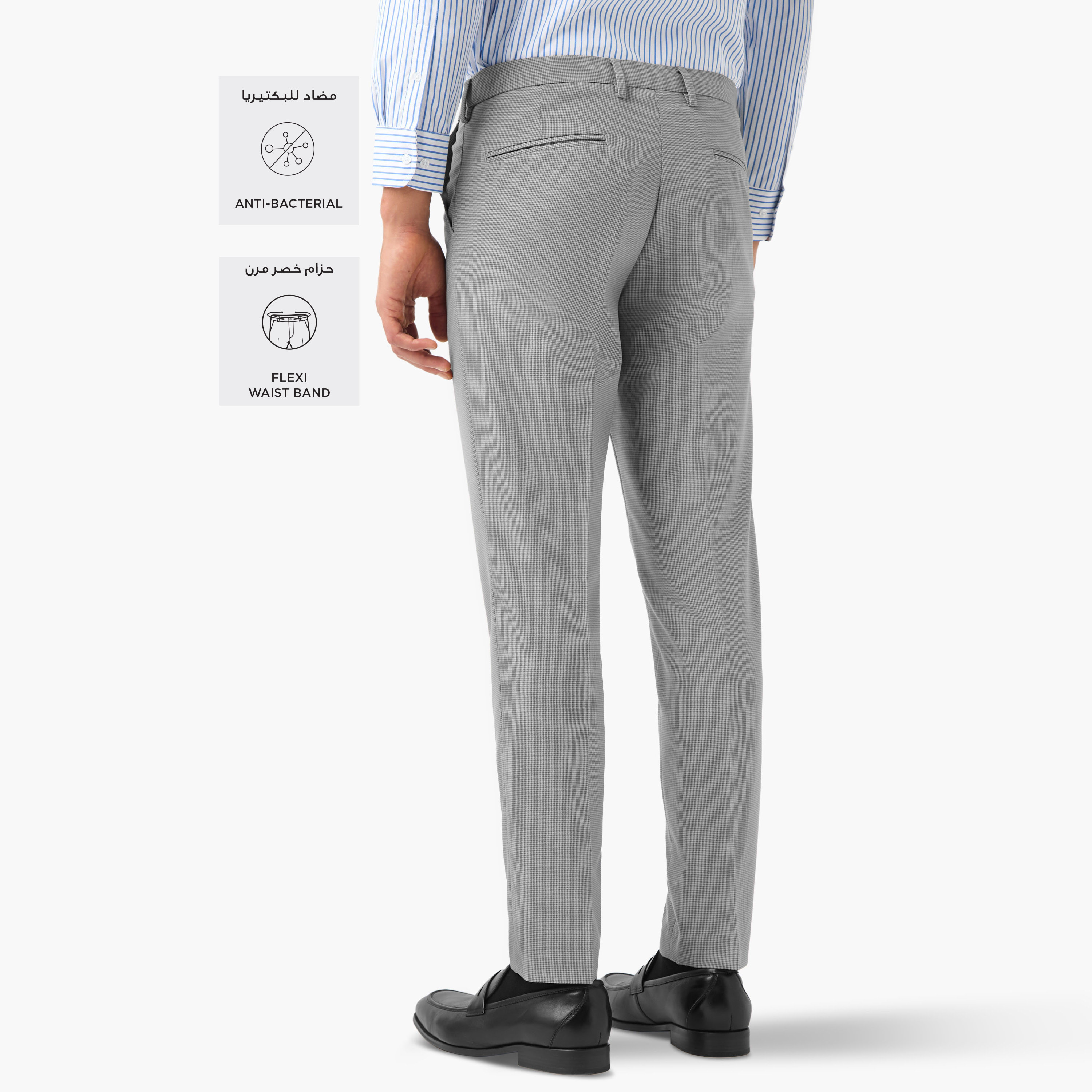 Textured Slim Fit Formal Trousers-men-clothing-bottoms-trousersandchinos-trousers-image-2