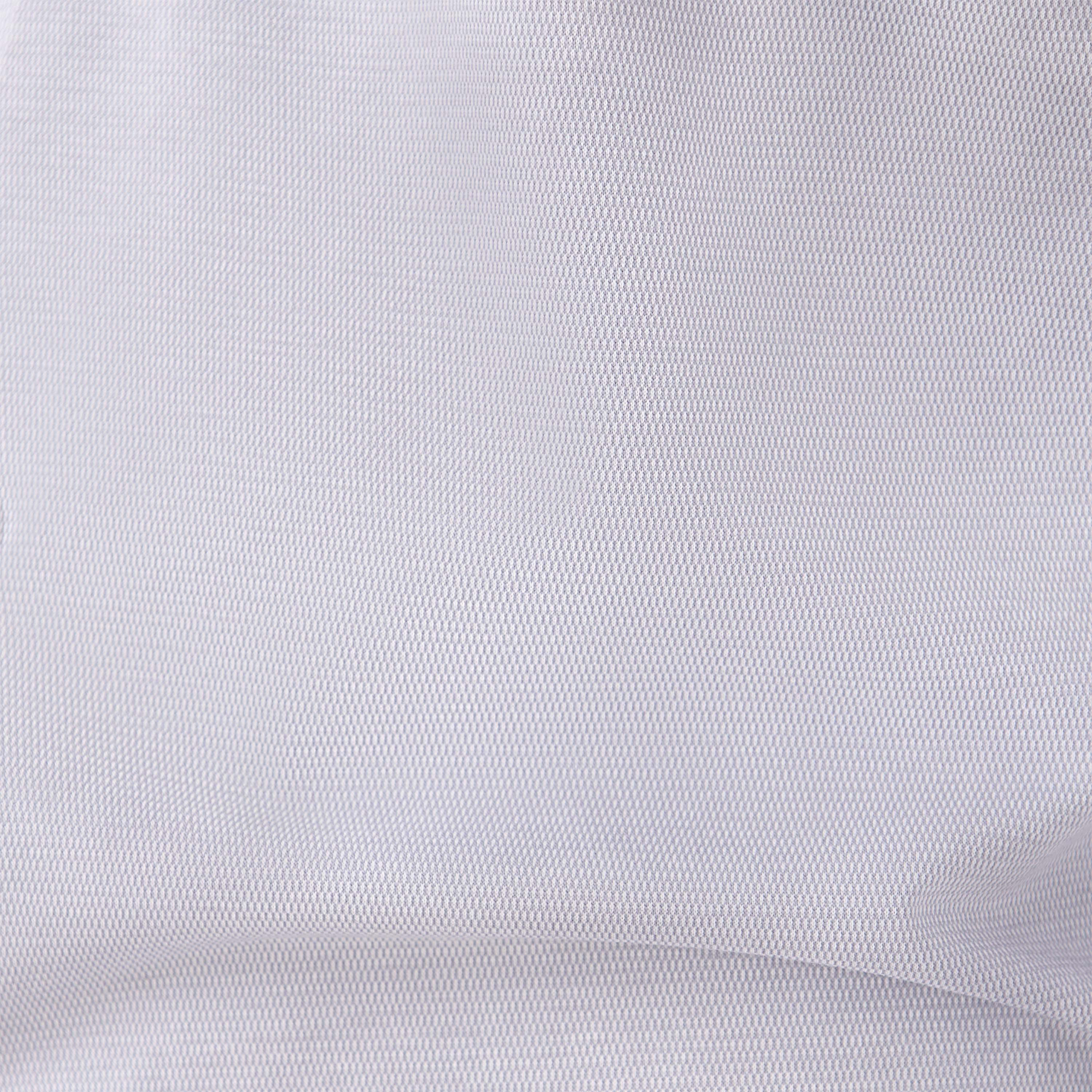 Slim Fit Dobby Shirt with Collar and Long Sleeves-men-clothing-shirts-image-5
