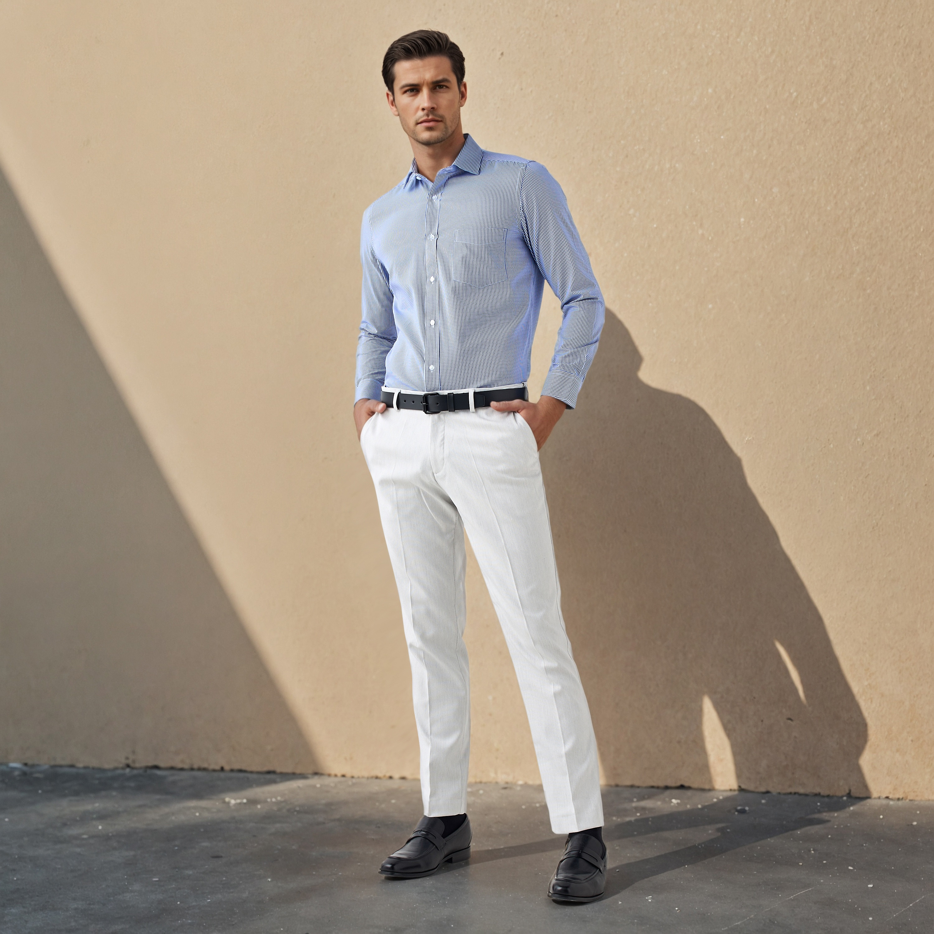 Regular Fit Checked Shirt-men-clothing-shirts-image-2