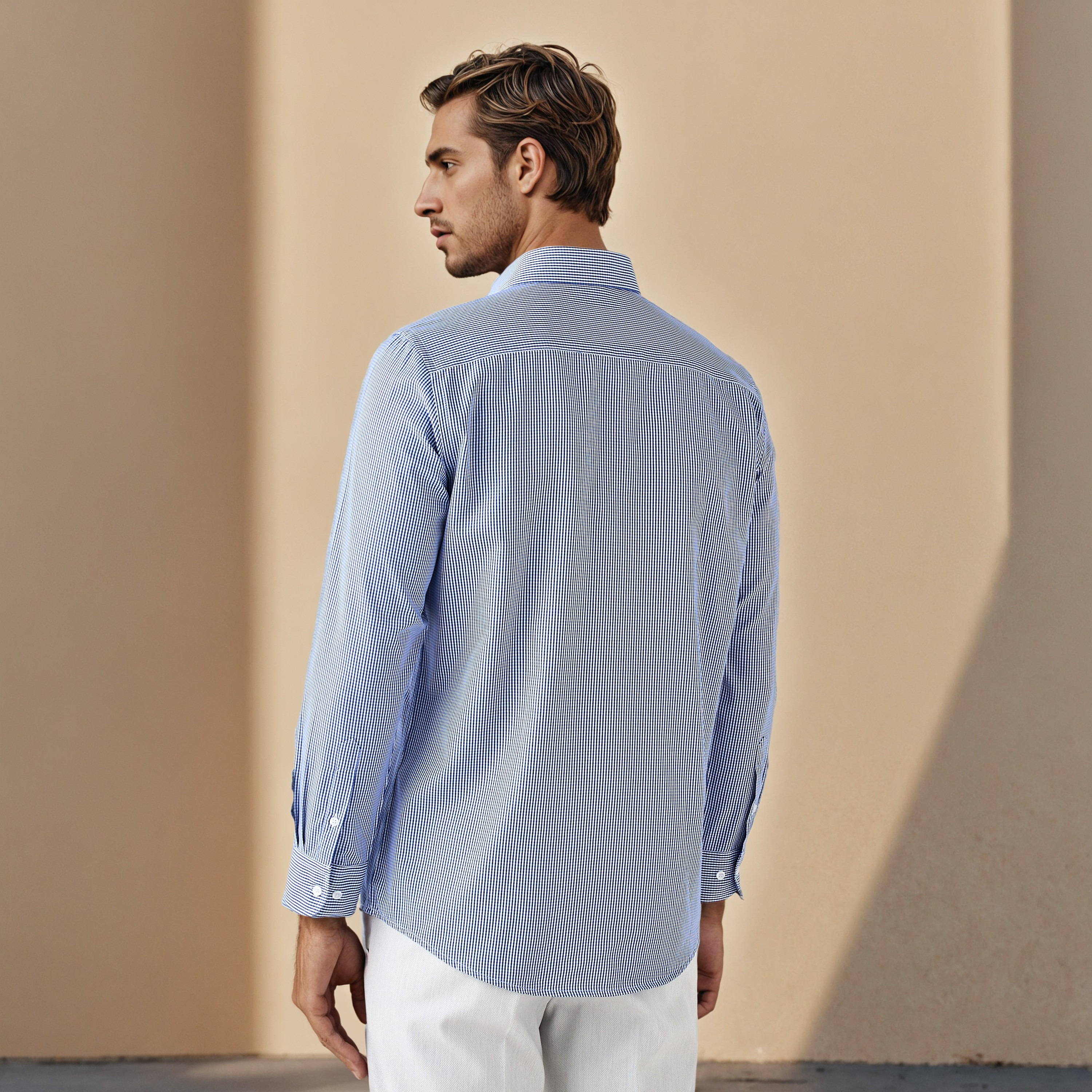 Regular Fit Checked Shirt-men-clothing-shirts-image-3