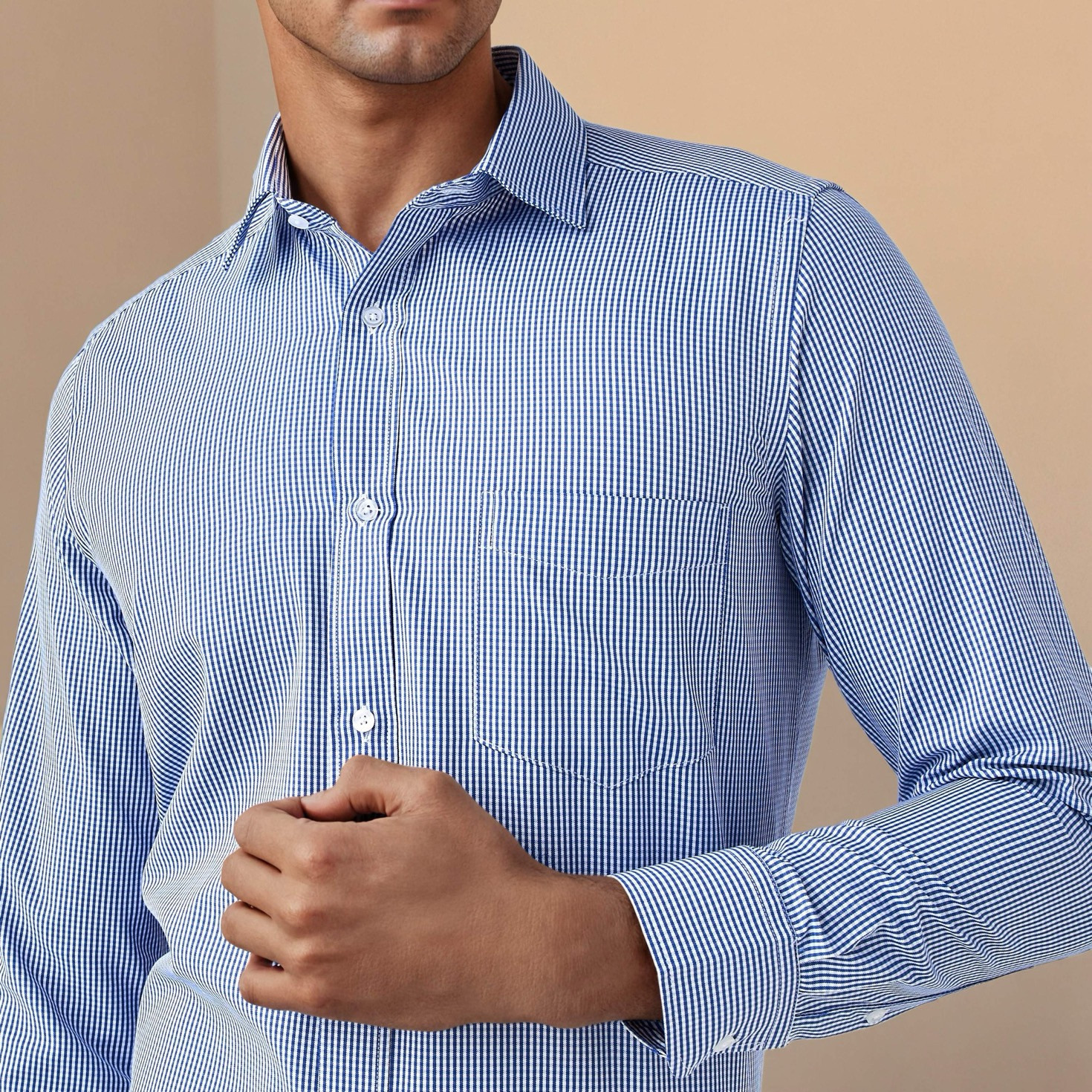 Regular Fit Checked Shirt-men-clothing-shirts-image-4