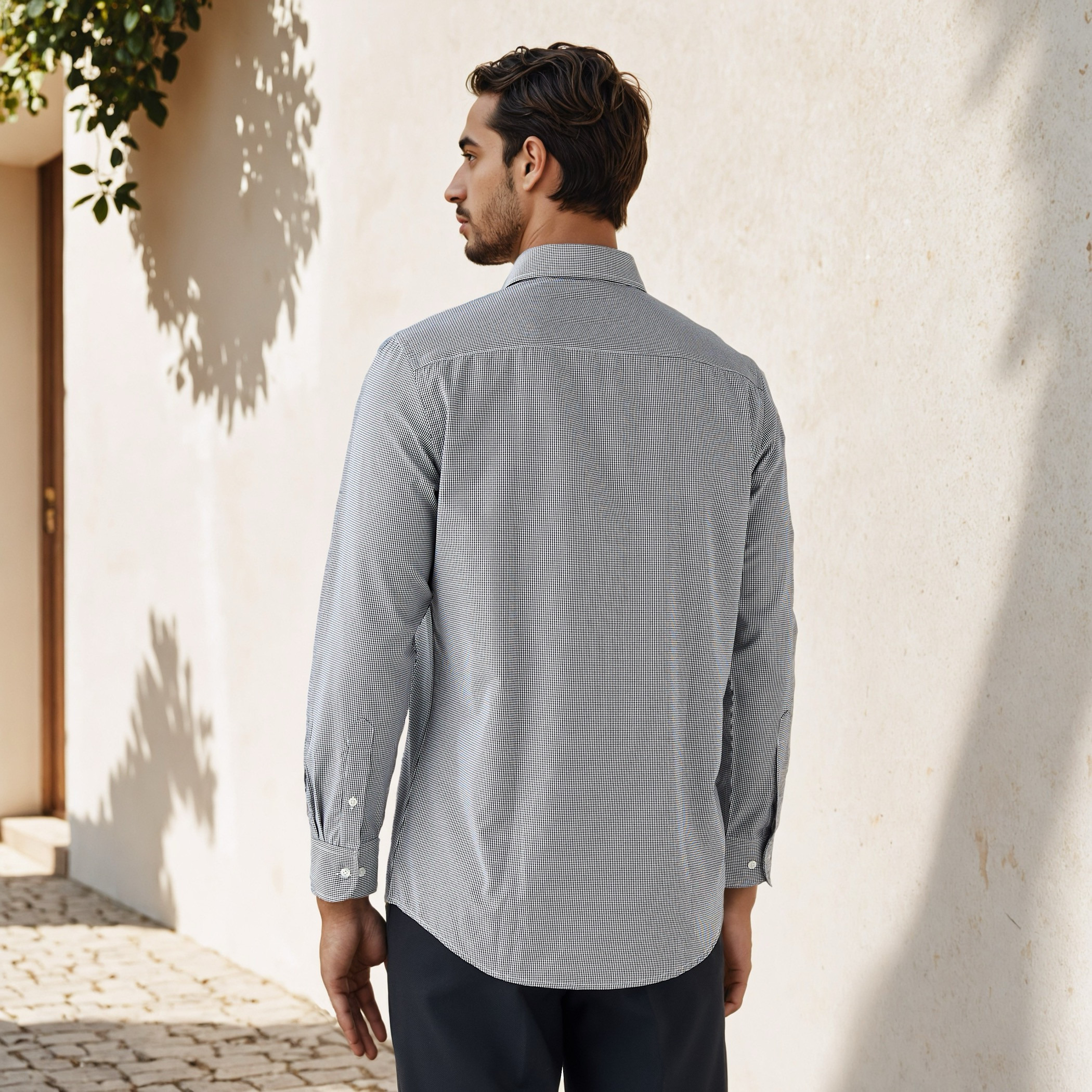 Regular Fit Checked Shirt-men-clothing-shirts-image-3