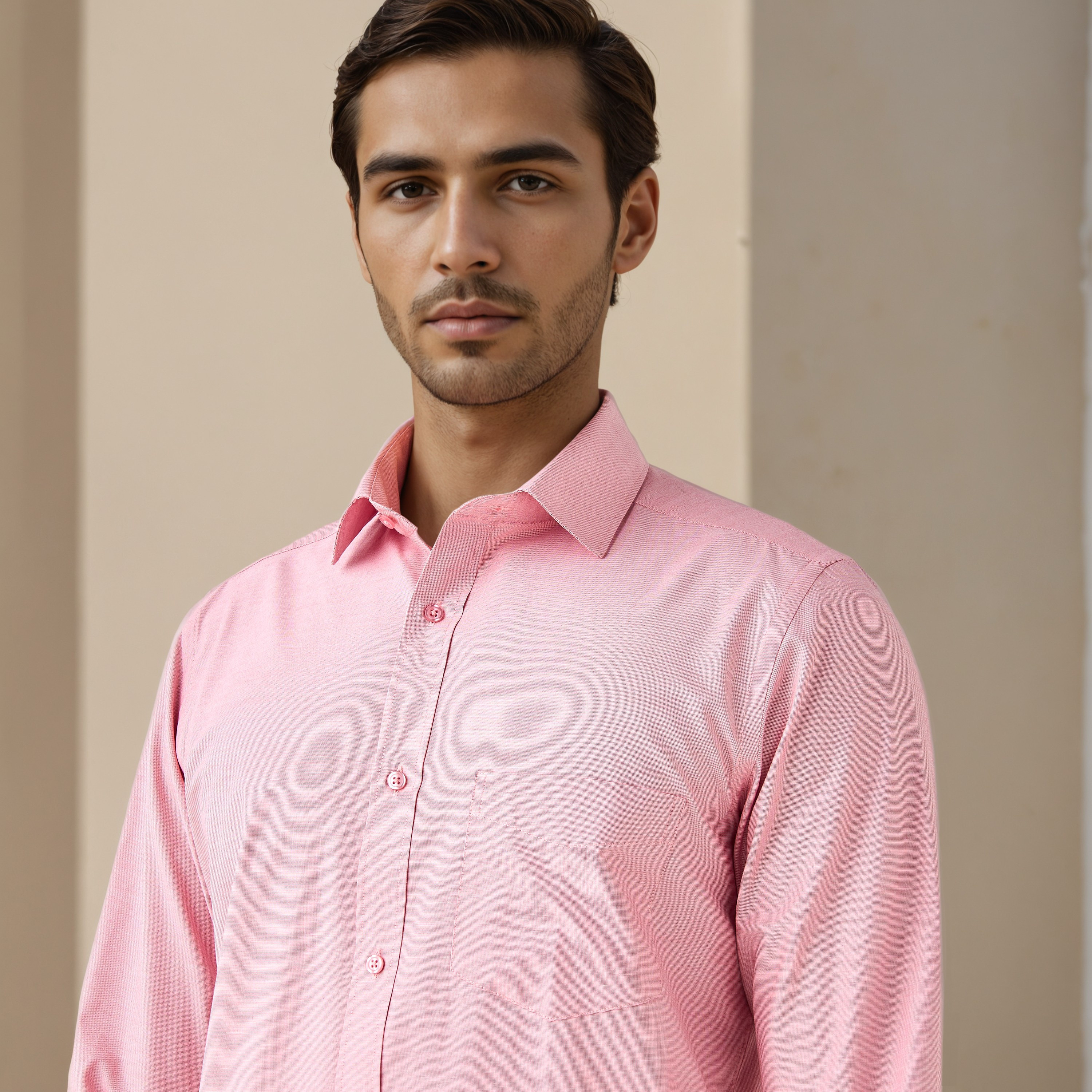 Easy Iron Regular Fit Formal Shirt-men-clothing-shirts-image-4