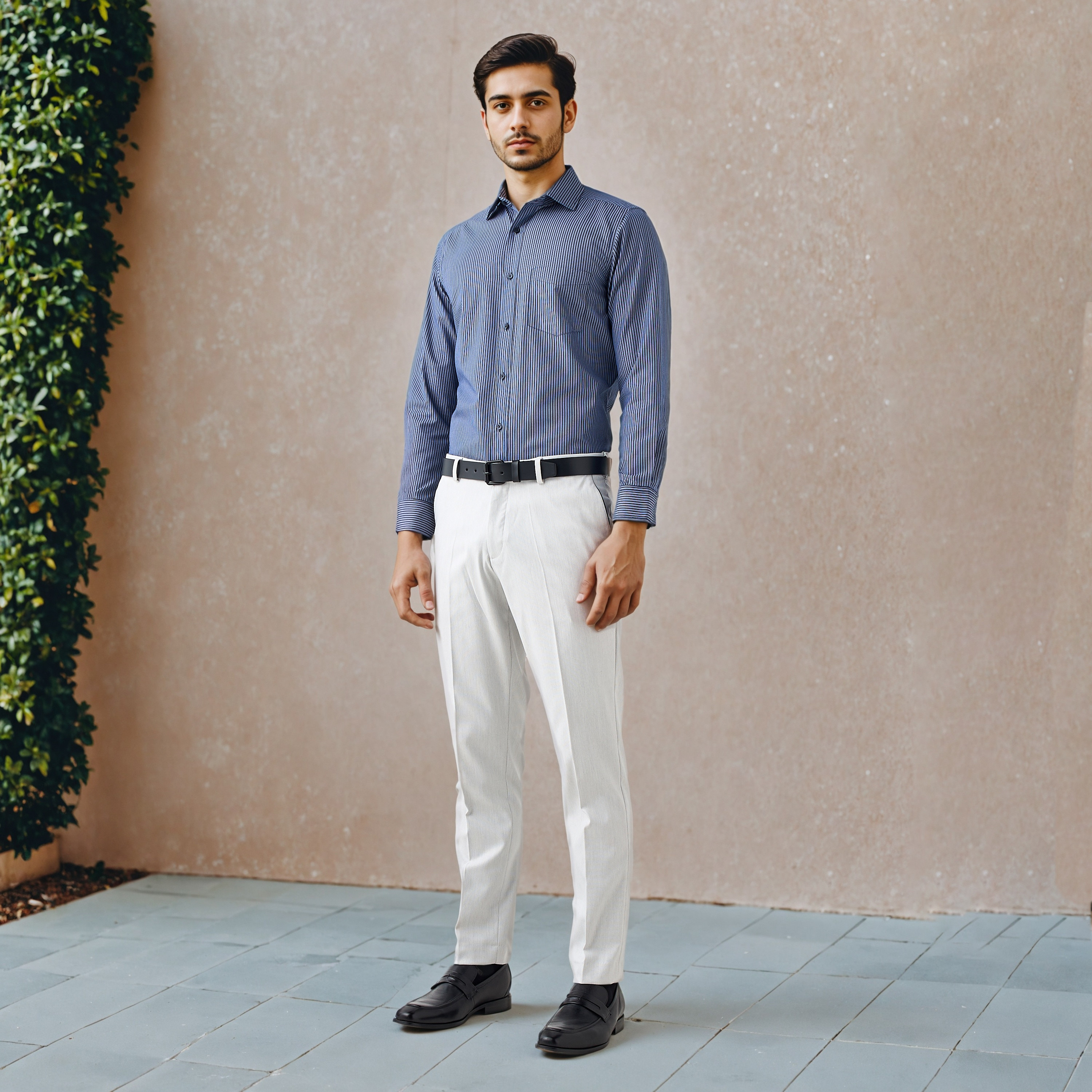 قميص مخطط بقصّة عادية-men-clothing-shirts-image-2
