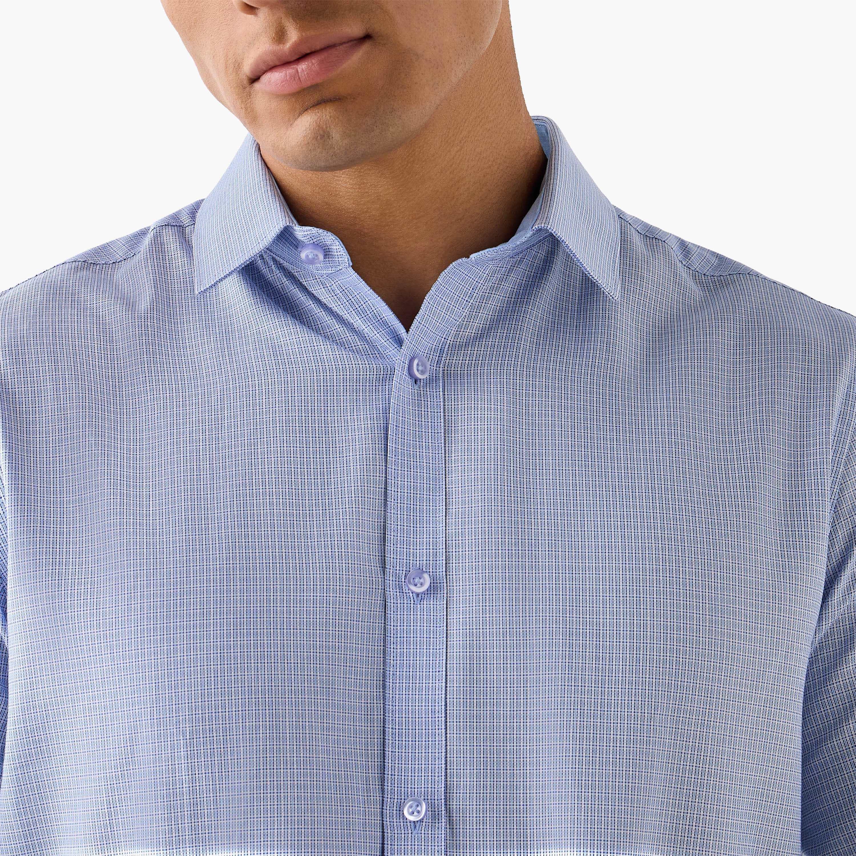 Regular Fit Checked Collared Shirt-men-clothing-shirts-image-4