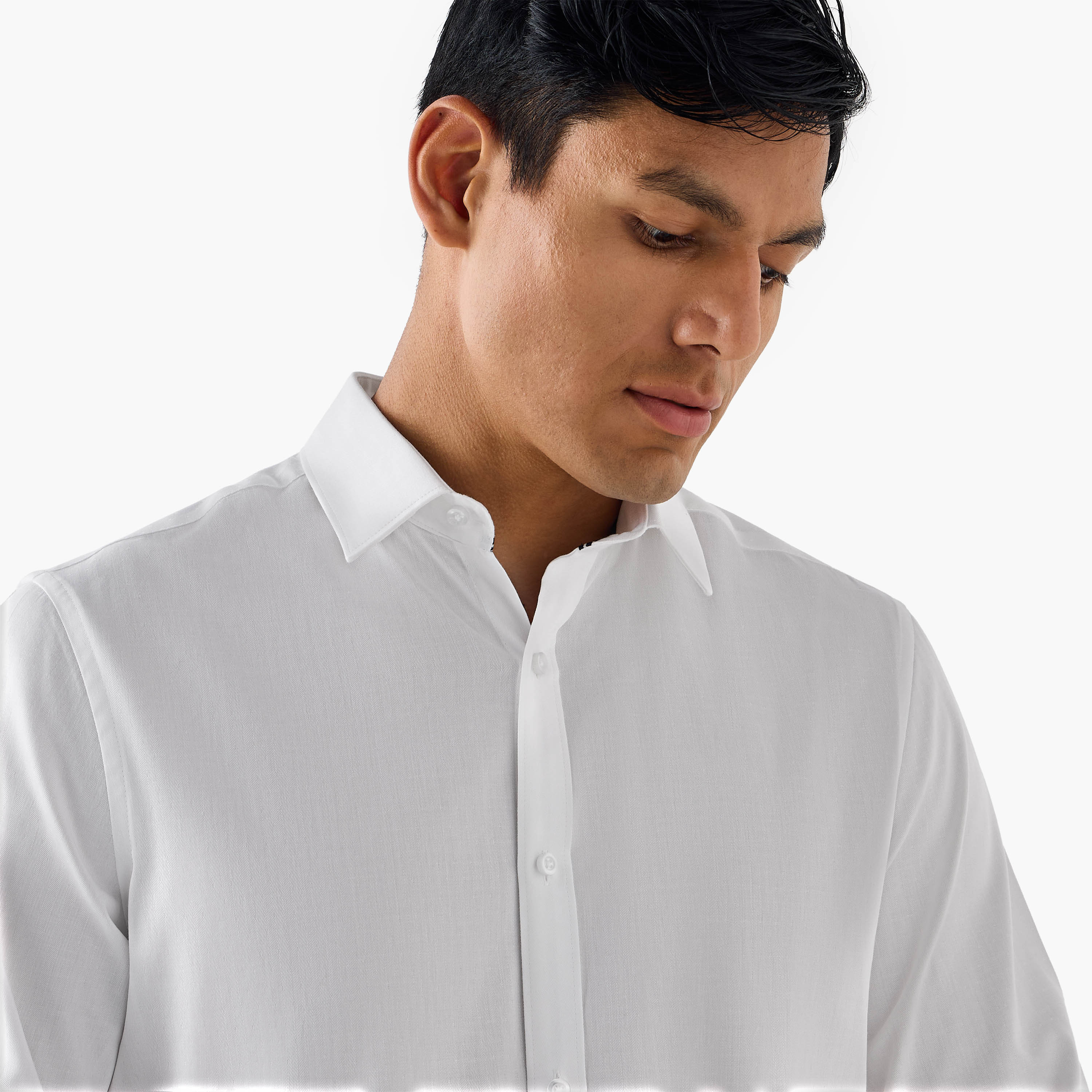 Regular Fit Textured Collared Shirt-men-clothing-shirts-image-4