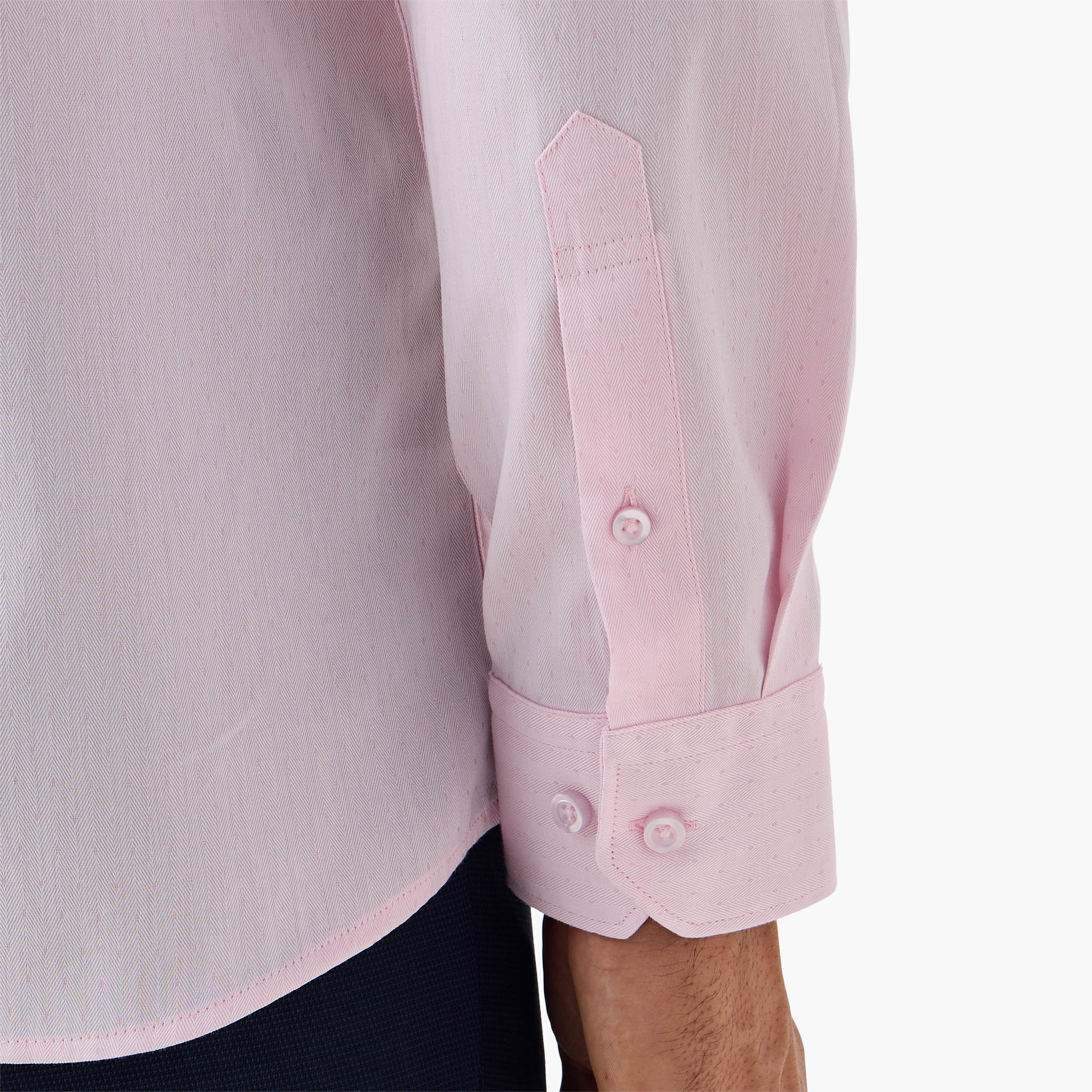 Regular Fit Textured Collared Shirt-men-clothing-shirts-image-5