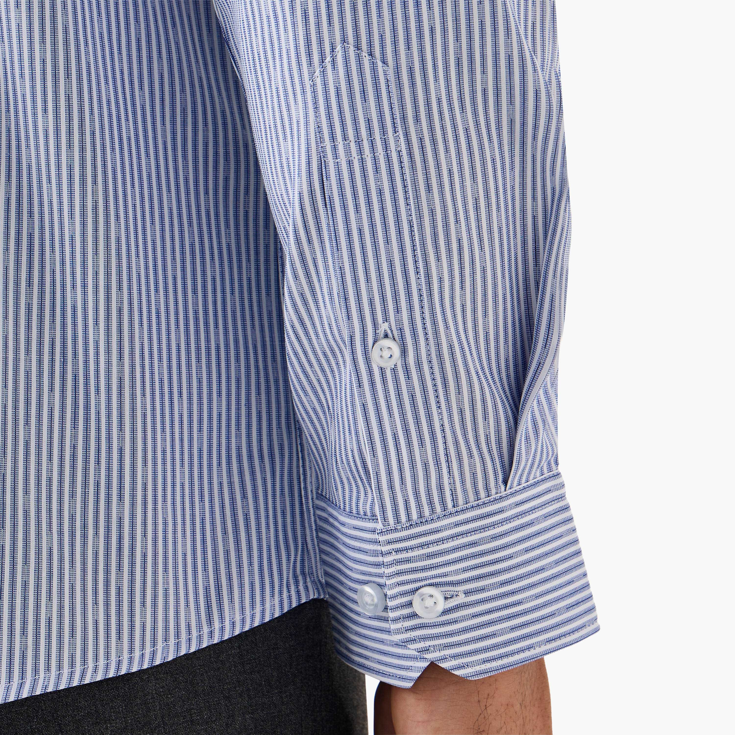 قميص مقلّم بياقة عادية-men-clothing-shirts-image-5