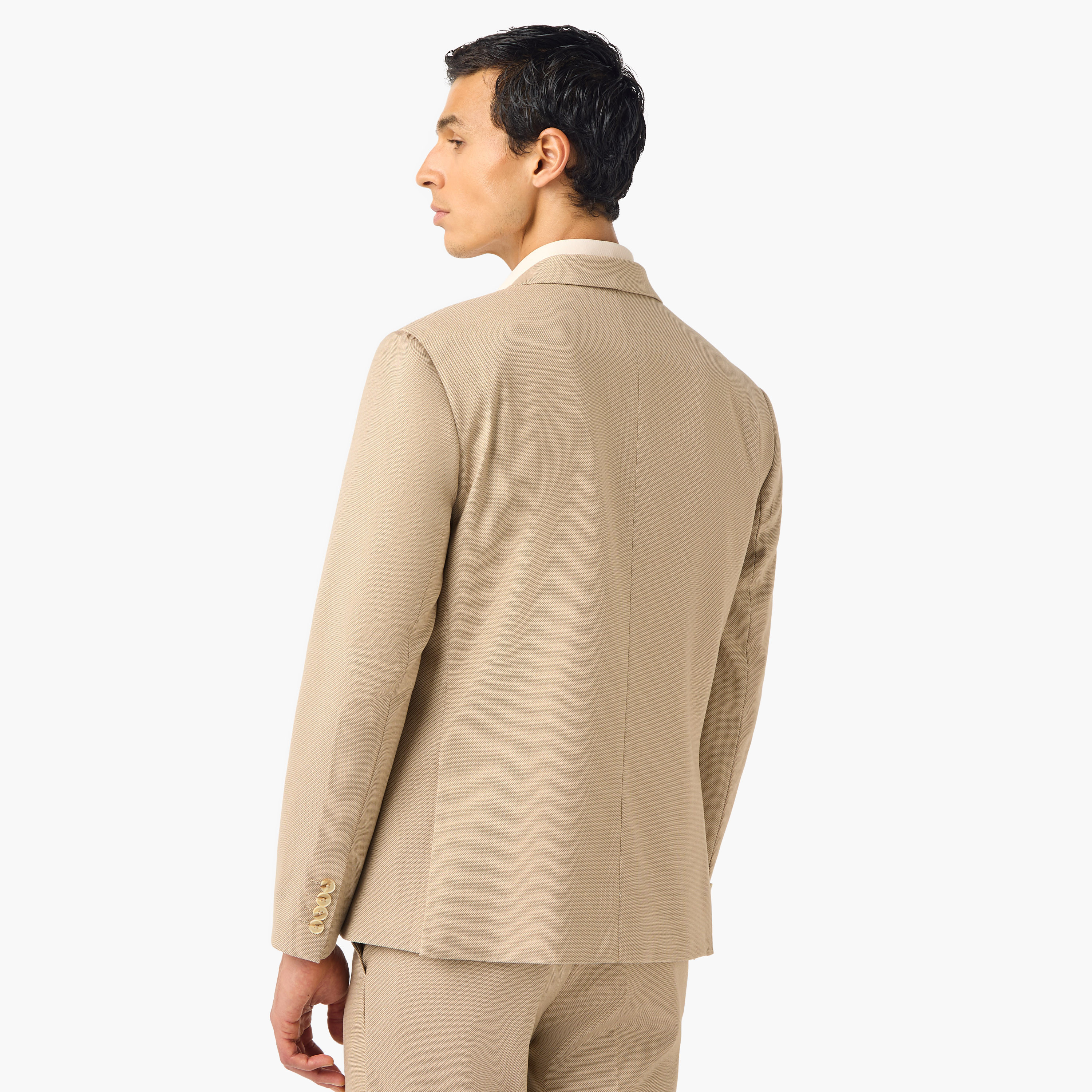 Dobby Textured Notch Lapel Blazer-men-winterwear-jacketsandblazers-image-2