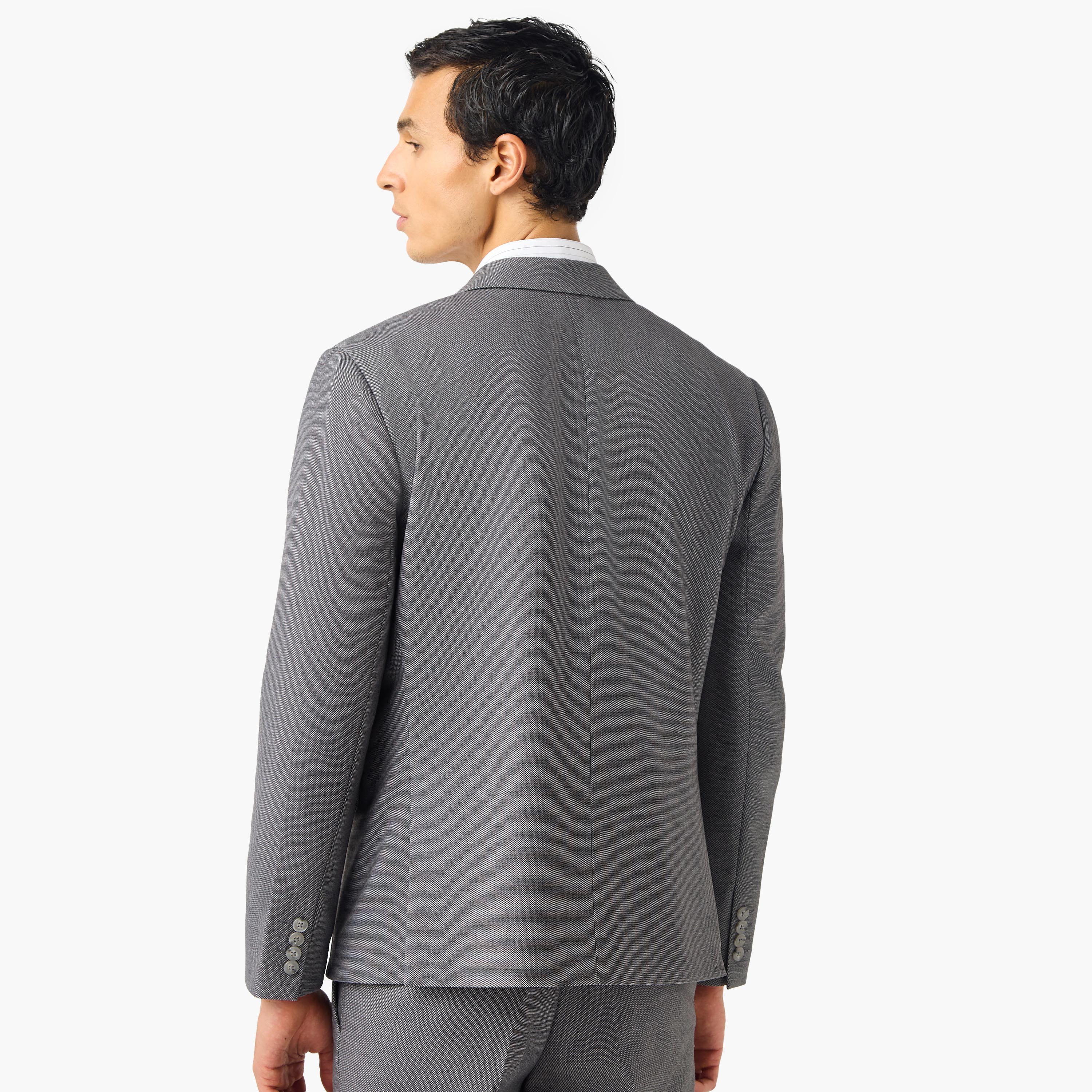 Dobby Textured Notch Lapel Blazer-men-winterwear-jacketsandblazers-image-2