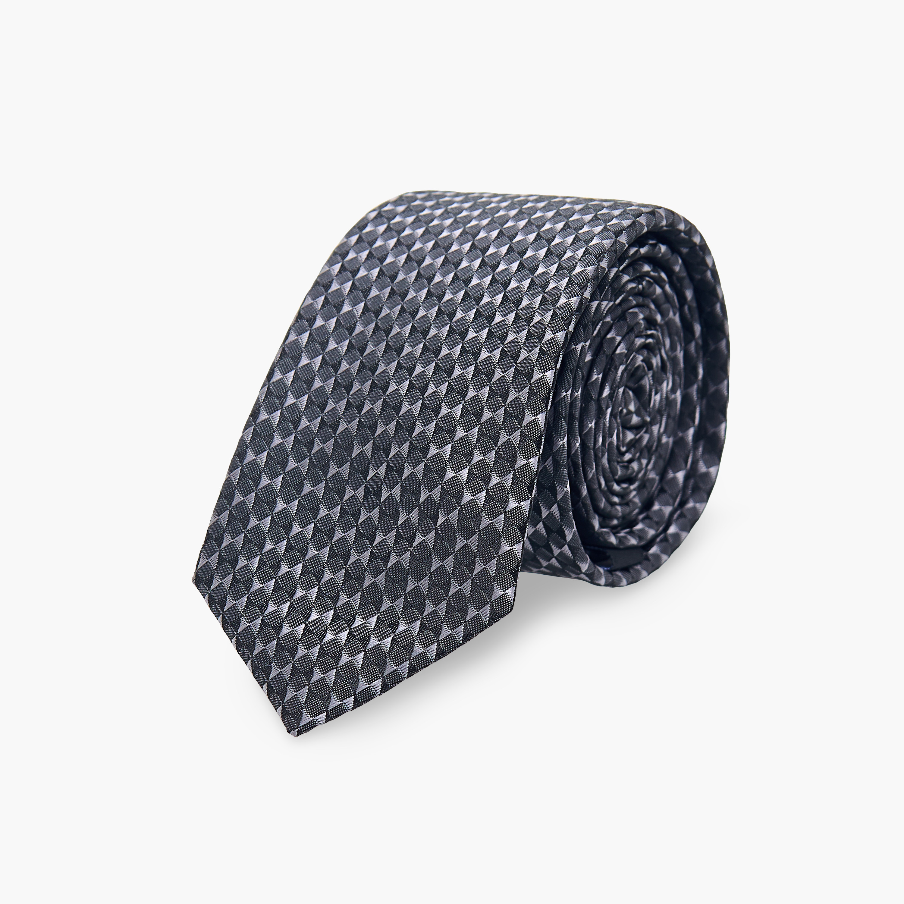 Men Textured Keeper Loop Tie-men-tiesandcufflinks-pocketsquares-image-1