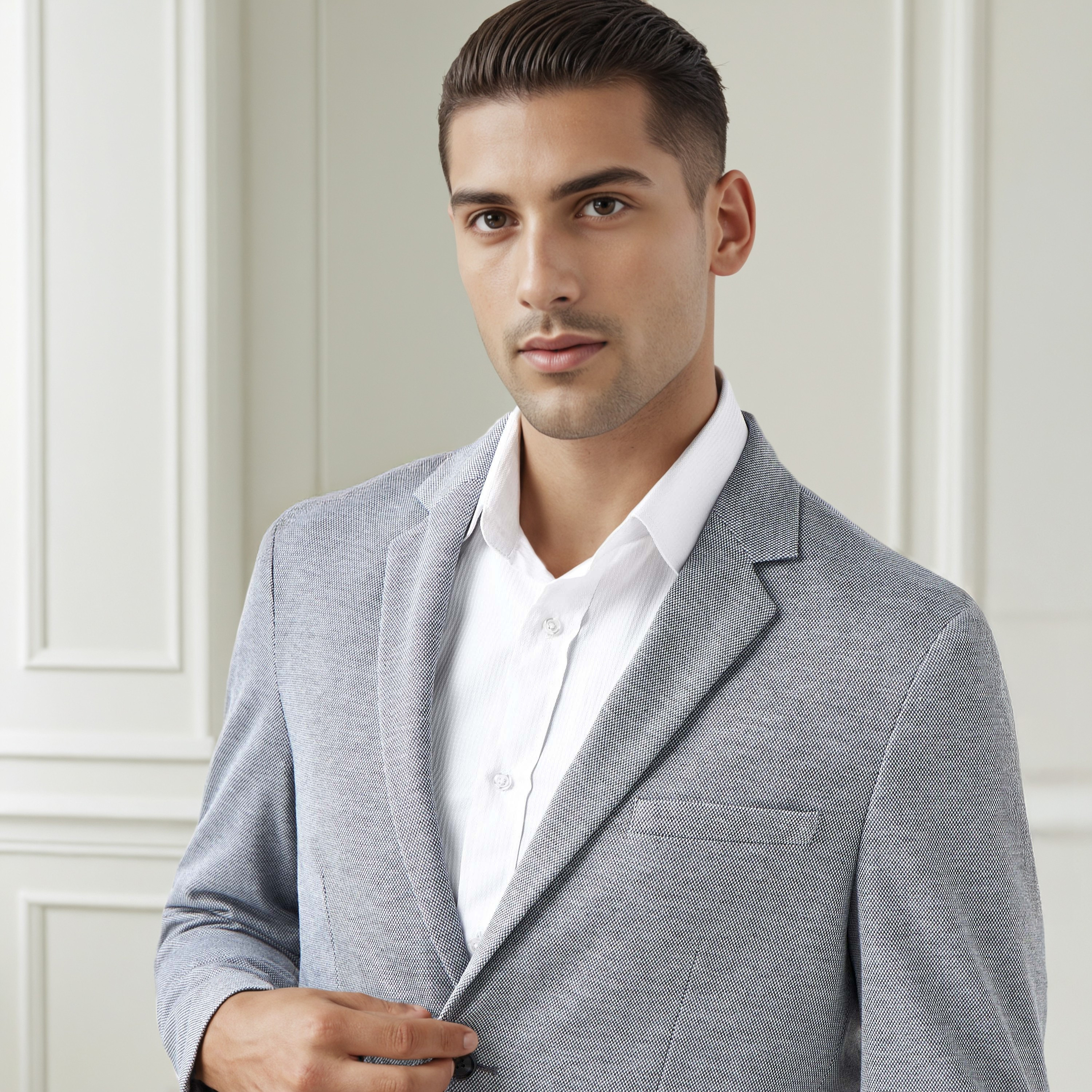 Men Regular Fit Notch Lapel Blazer-men-winterwear-jacketsandblazers-image-4