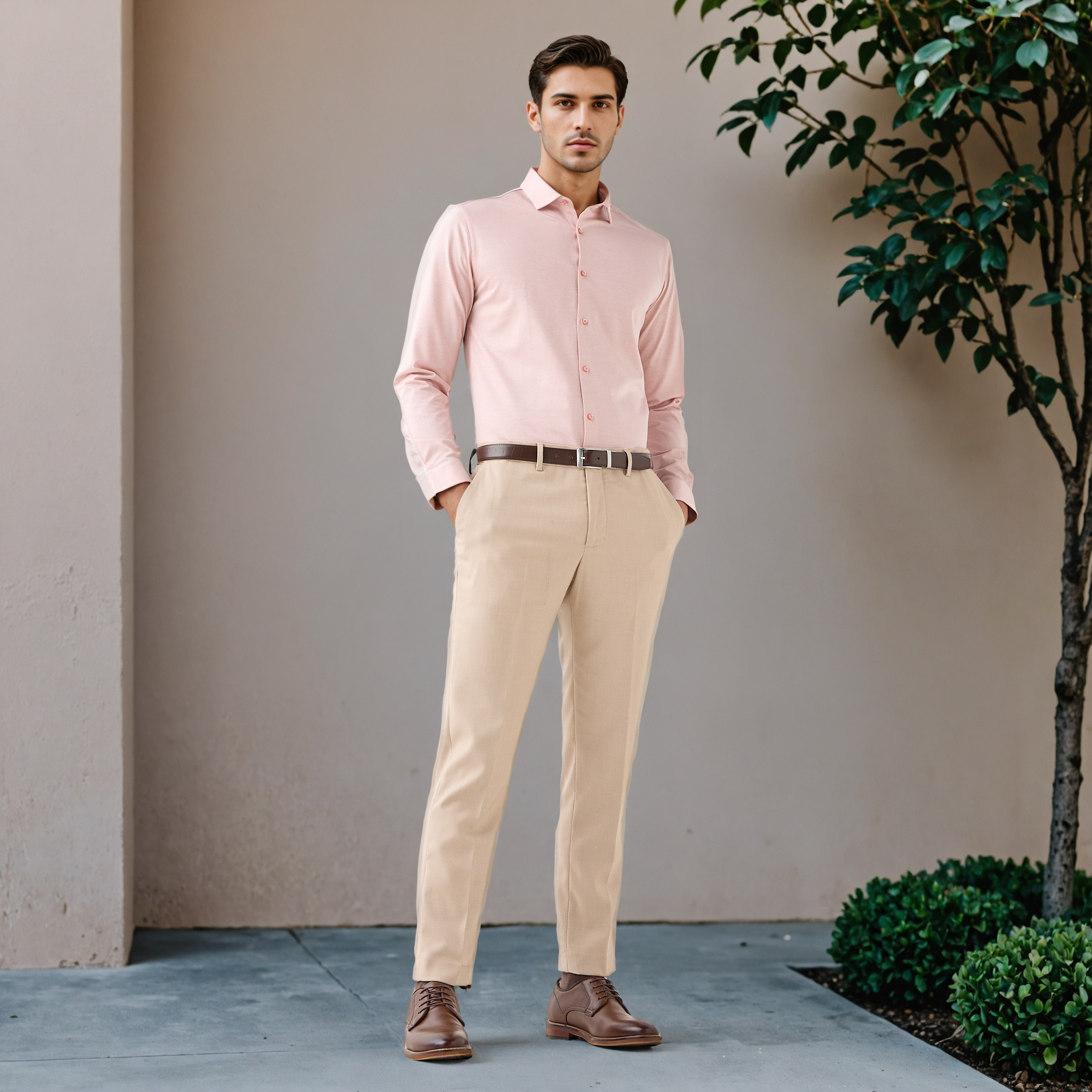 Regular Fit Textured Shirt-men-clothing-shirts-image-2