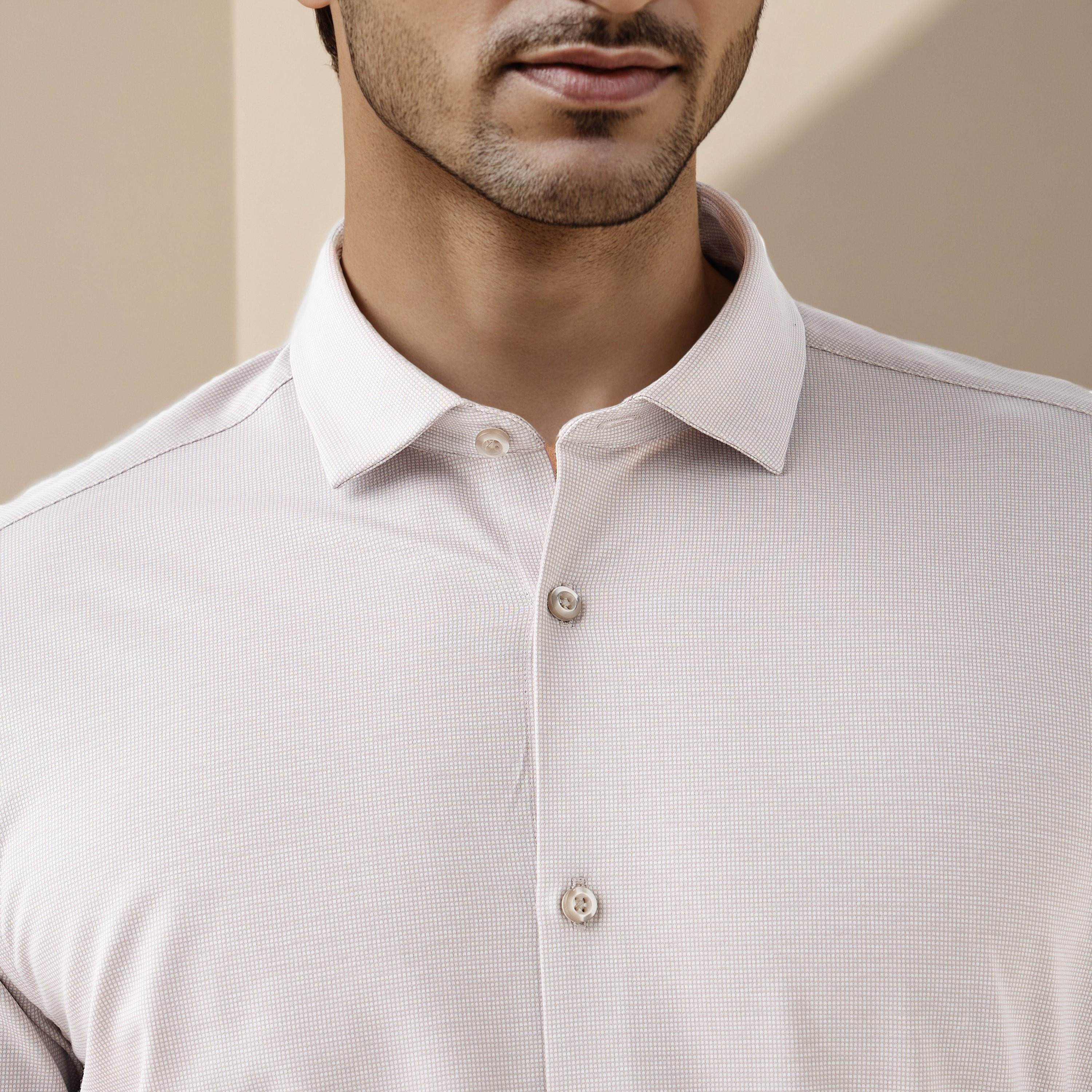 قميص بارز الملمس بقصّة عادية-men-clothing-shirts-image-5