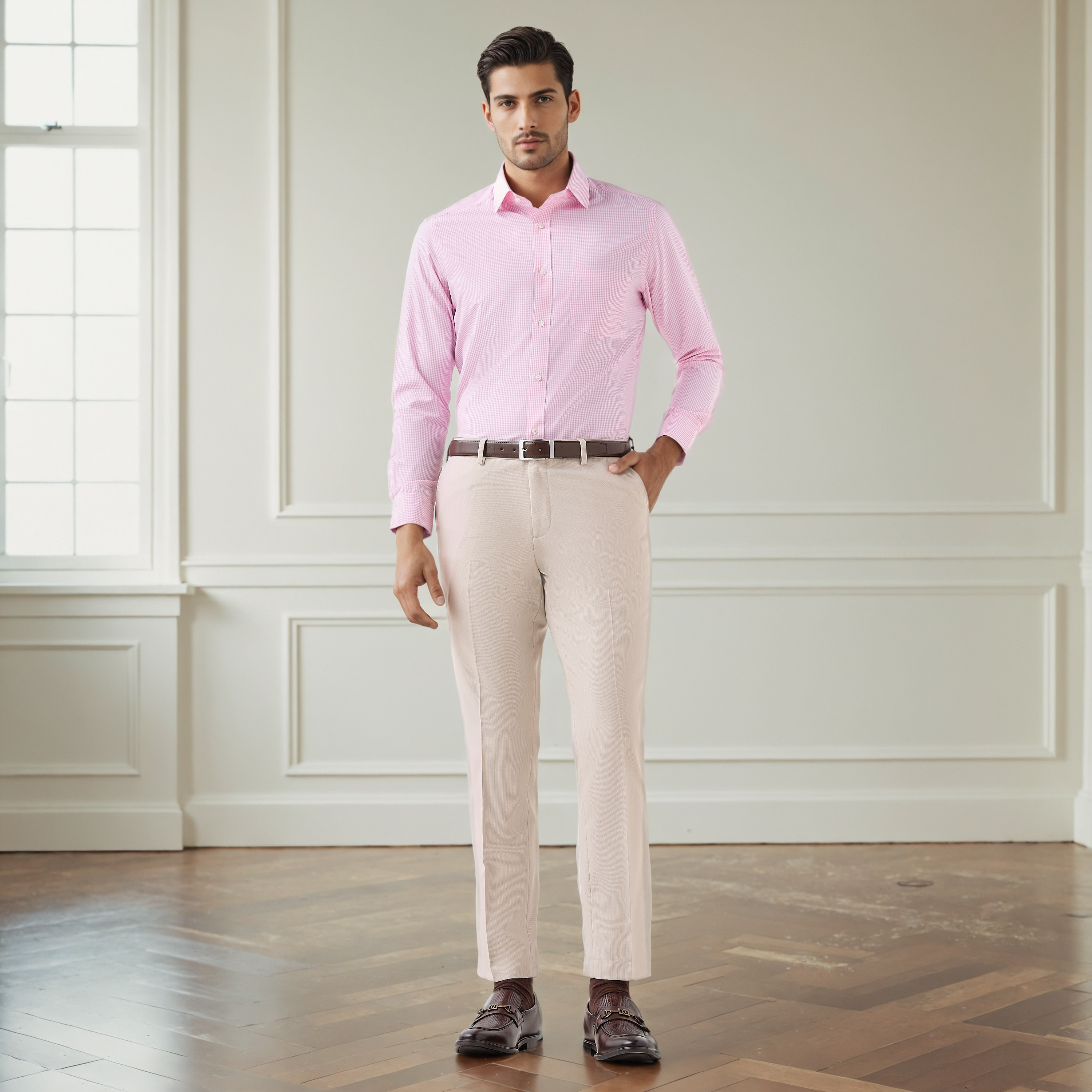 Men Slim Fit Formal Trousers-men-clothing-bottoms-trousersandchinos-trousers-image-2