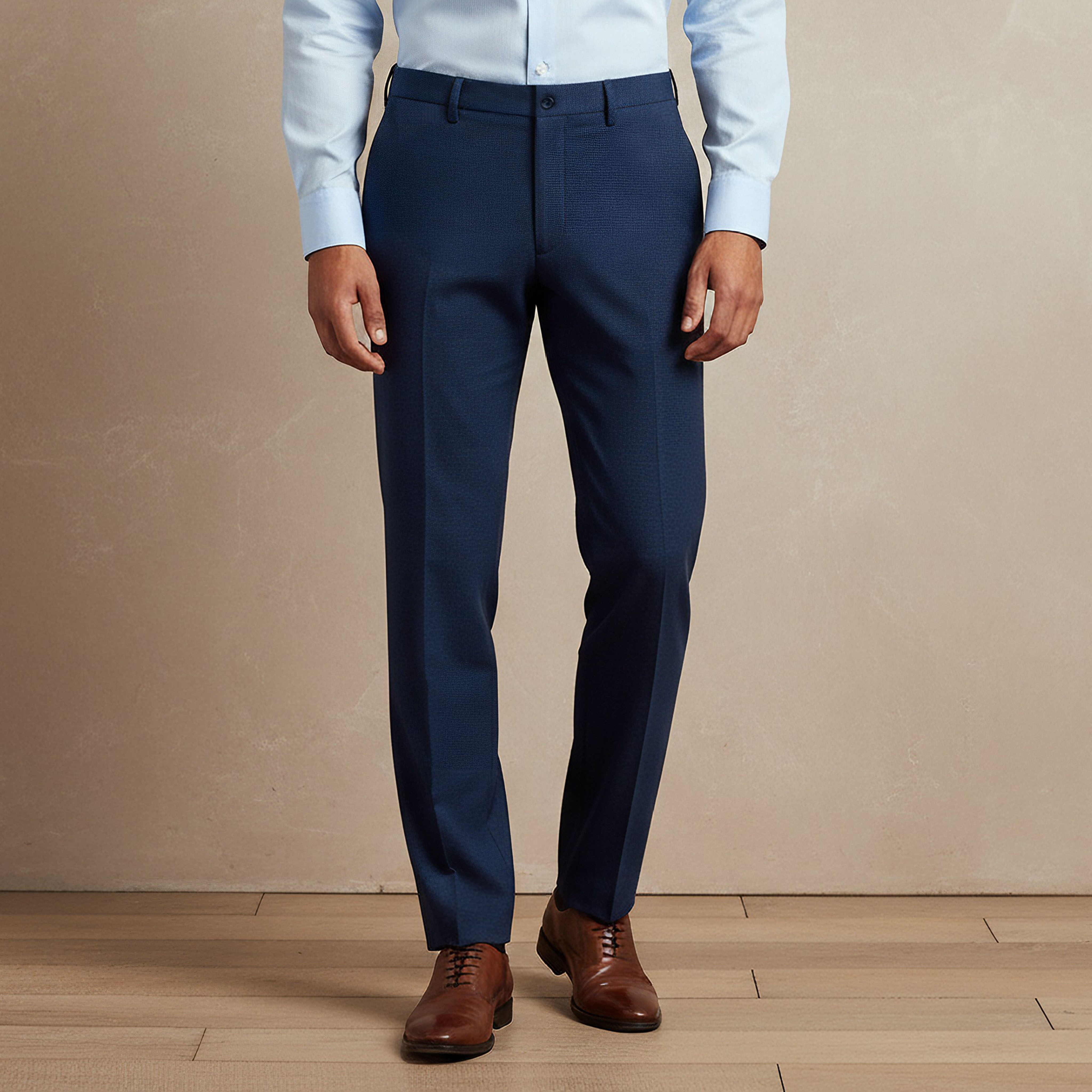 Men Slim Fit Formal Trousers-men-clothing-bottoms-trousersandchinos-trousers-image-1