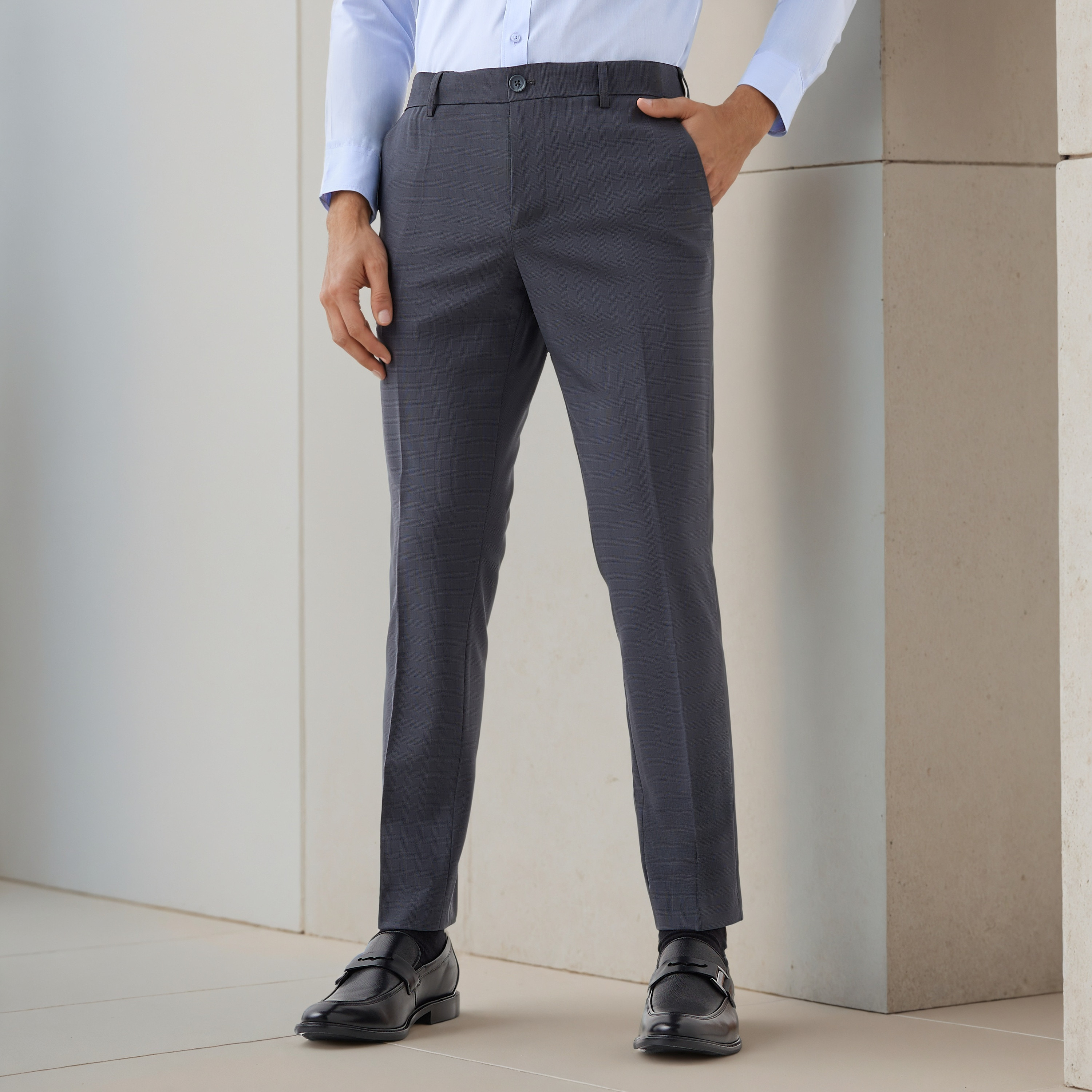 Men Slim Fit Formal Trousers-men-clothing-bottoms-trousersandchinos-trousers-image-1