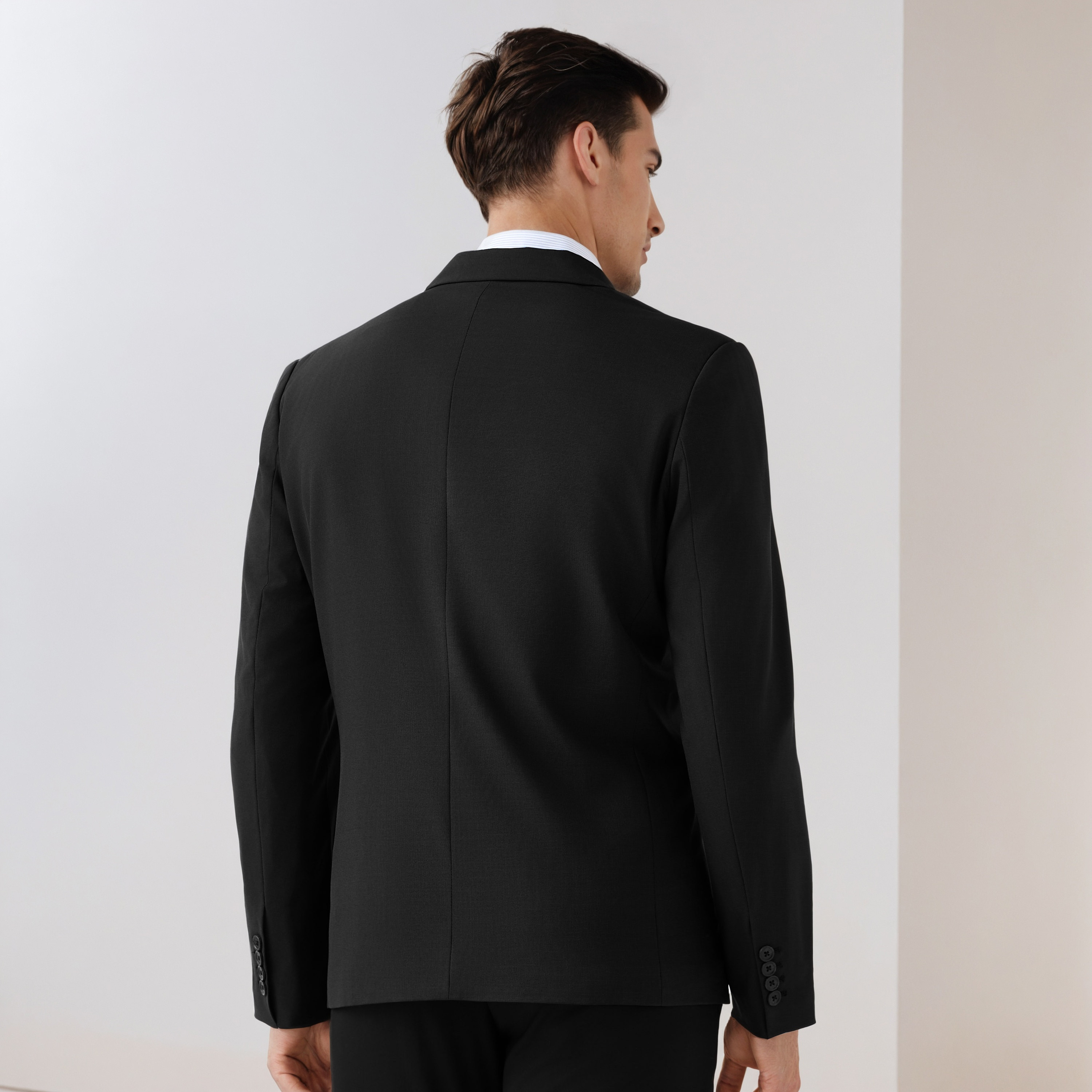Men Regular Fit Peak Lapel Blazer-men-winterwear-jacketsandblazers-image-3