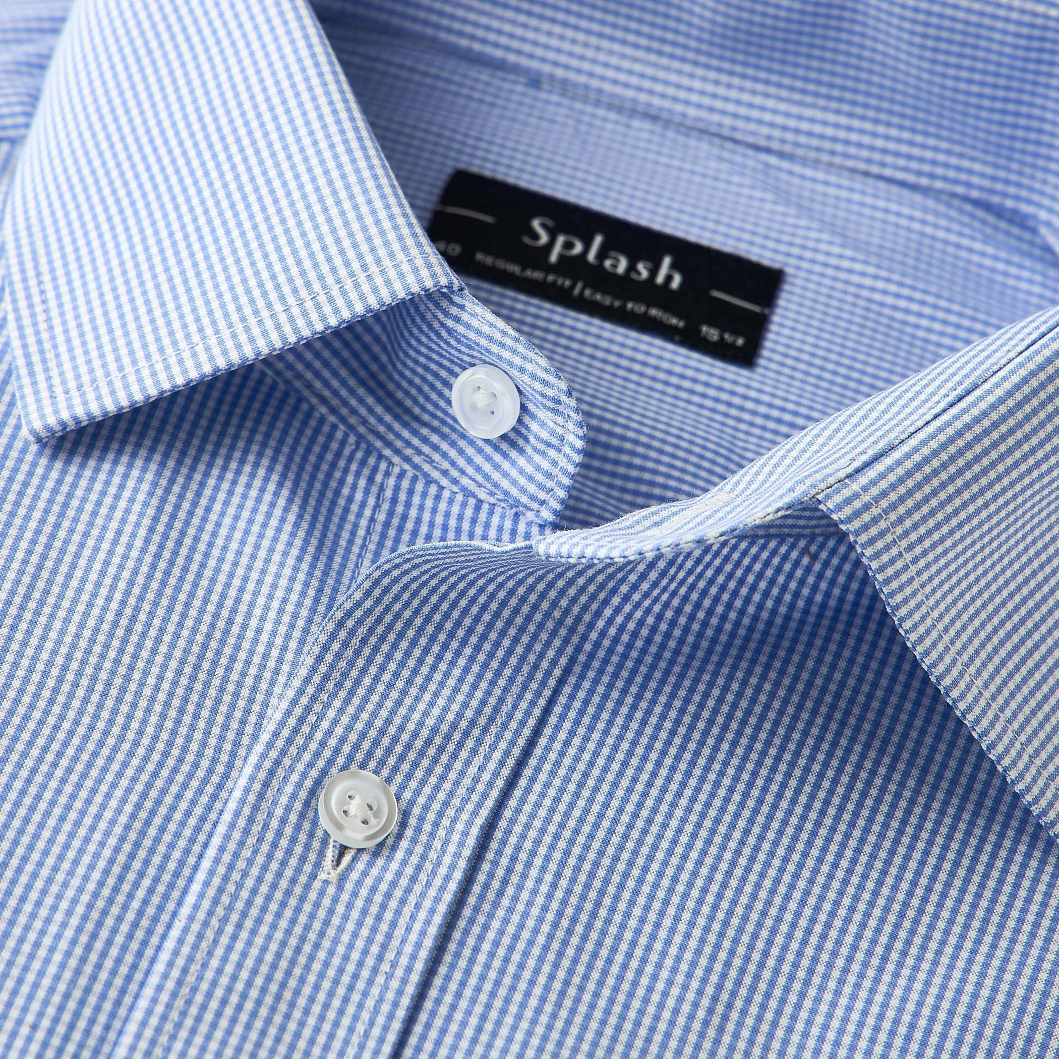 Men Regular Fit Collared Checked Long Sleeves Shirt-men-clothing-shirts-image-4