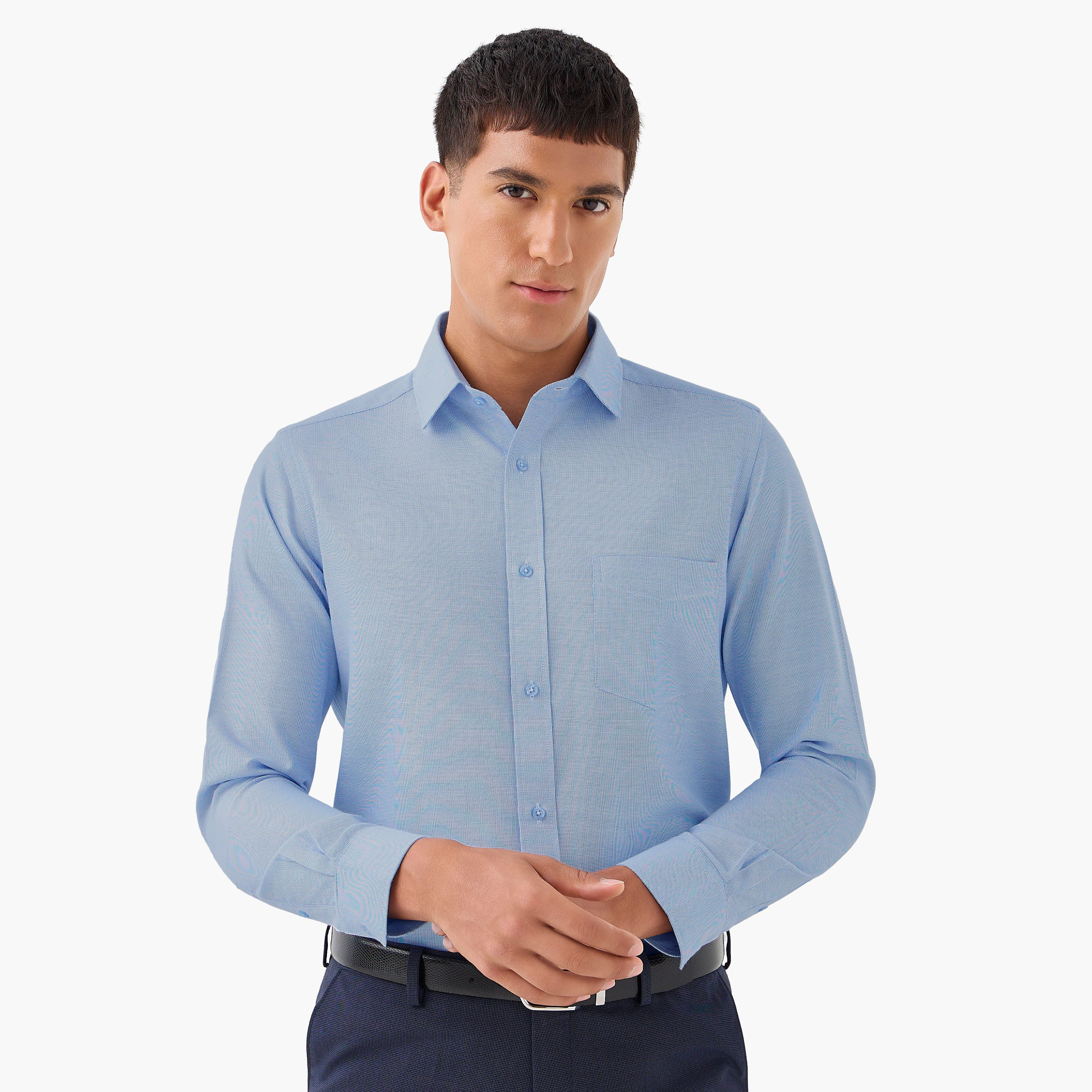 Men Regular Fit Long Sleeves Shirt-men-clothing-shirts-image-1