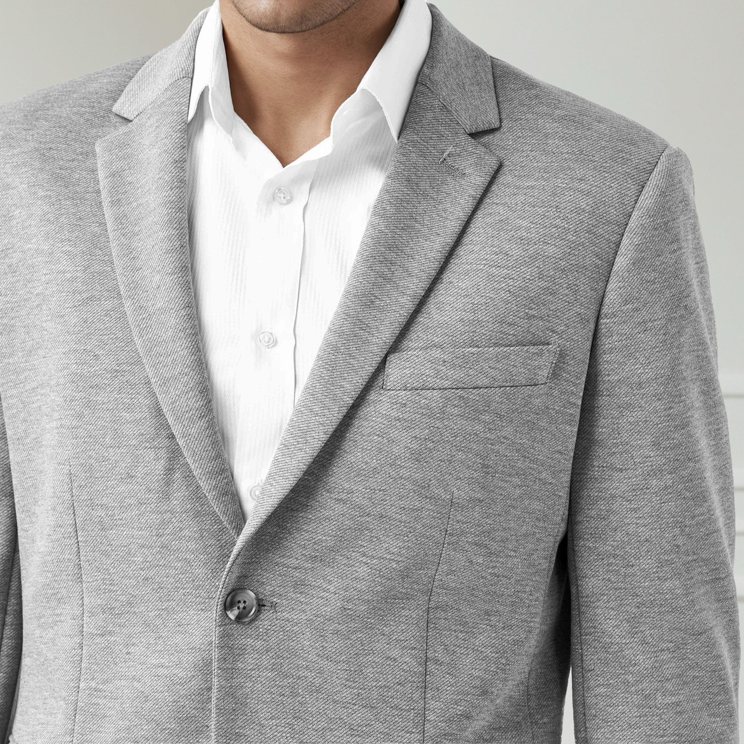 Textured Twill Notch Lapel Blazer-men-winterwear-jacketsandblazers-image-6