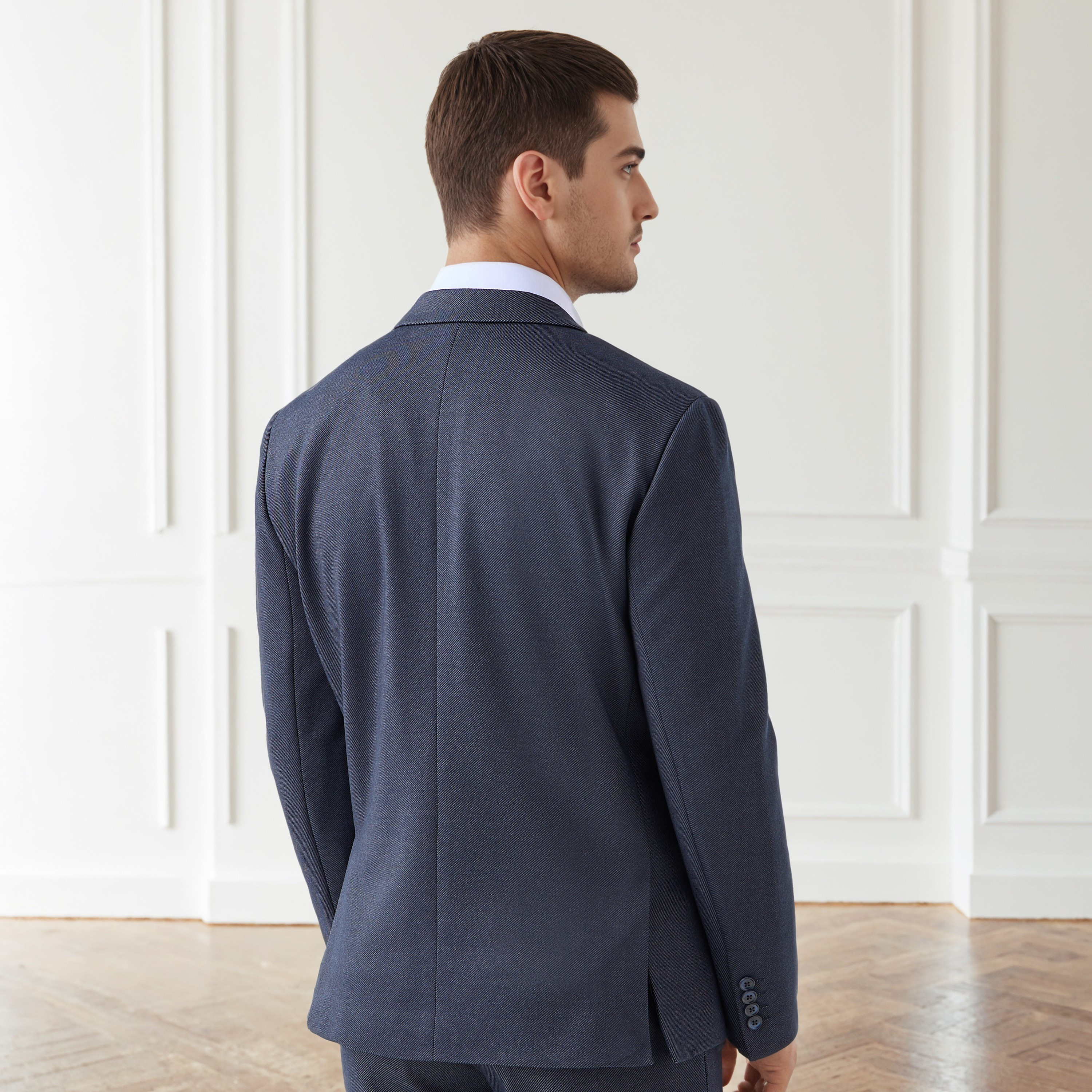 Textured Twill Notch Lapel Blazer-men-winterwear-jacketsandblazers-image-3