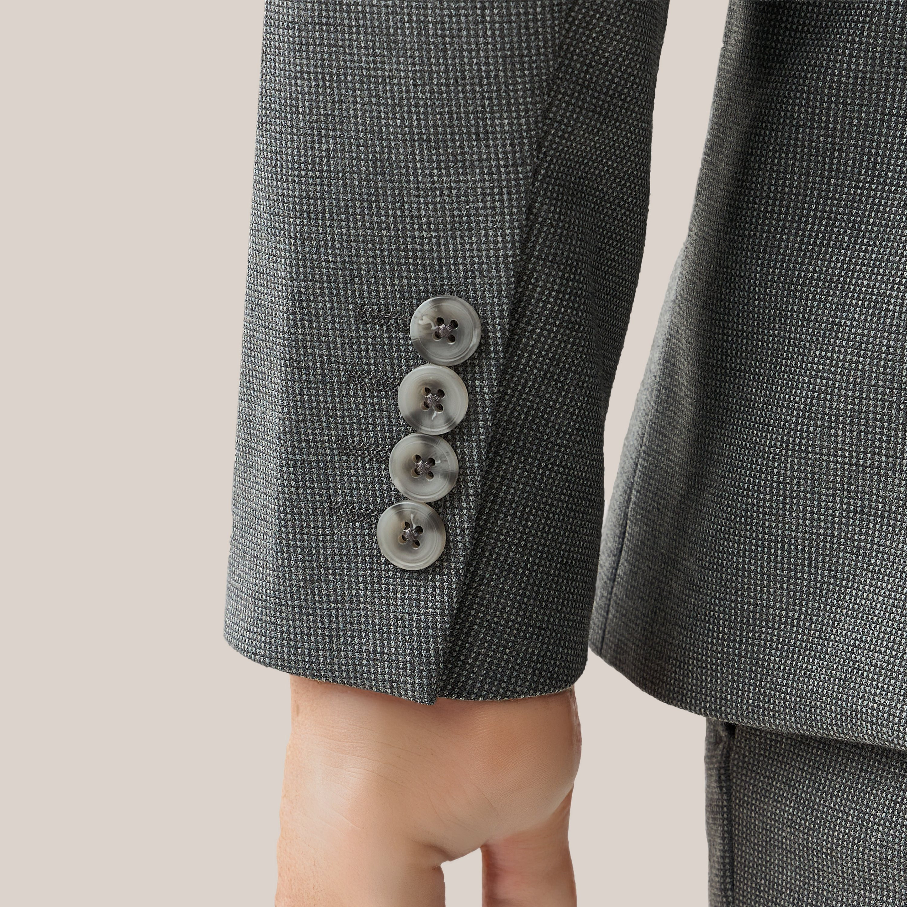 Textured Dobby Notch Lapel Blazer-men-winterwear-jacketsandblazers-image-6