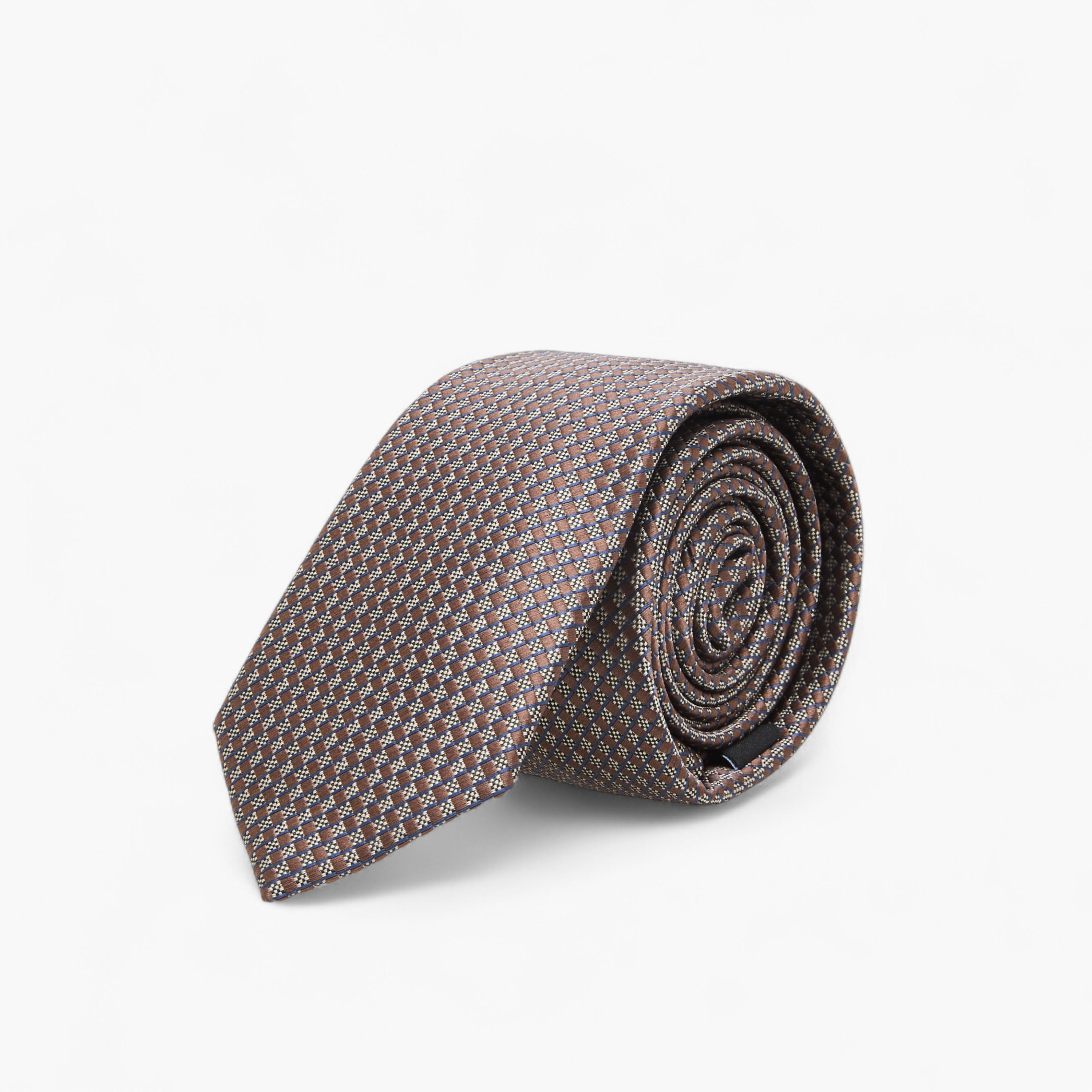 Men Textured Keeper Loop Tie-men-tiesandcufflinks-pocketsquares-image-1