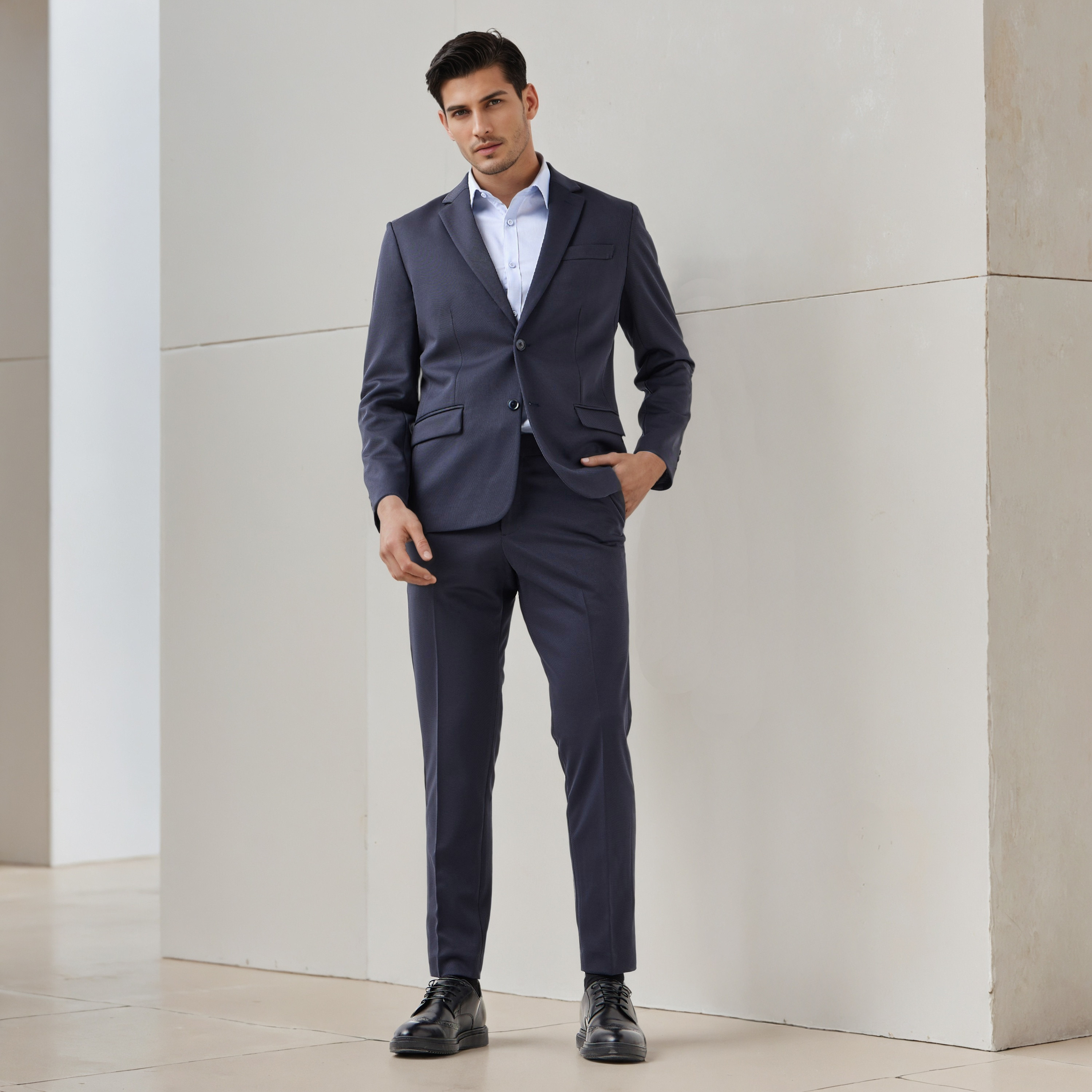 Men Textured Blazer-men-winterwear-jacketsandblazers-image-2