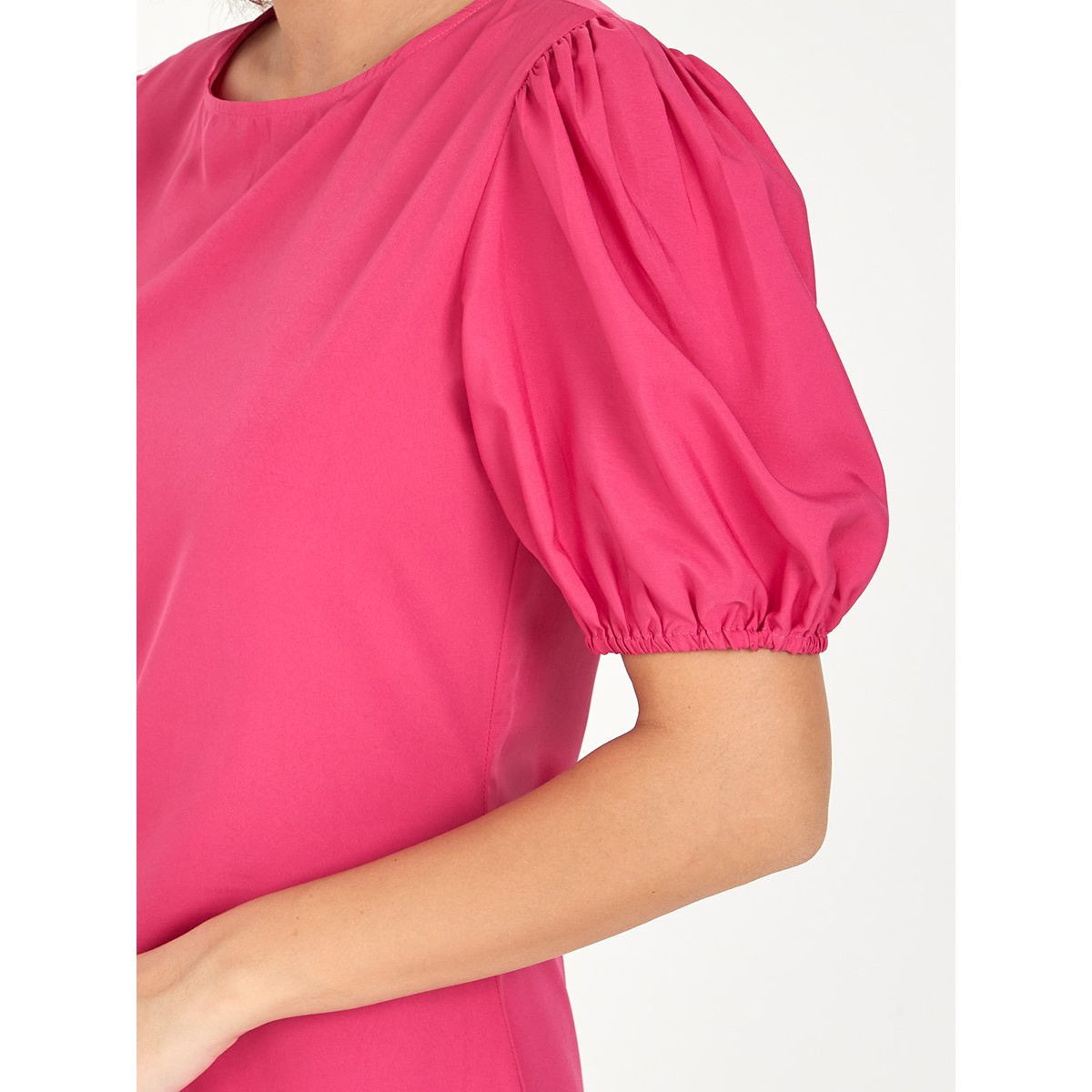 Styli Short Sleeves Round Neck T-shirt Midi Dress-women-clothing-dresses-image-3