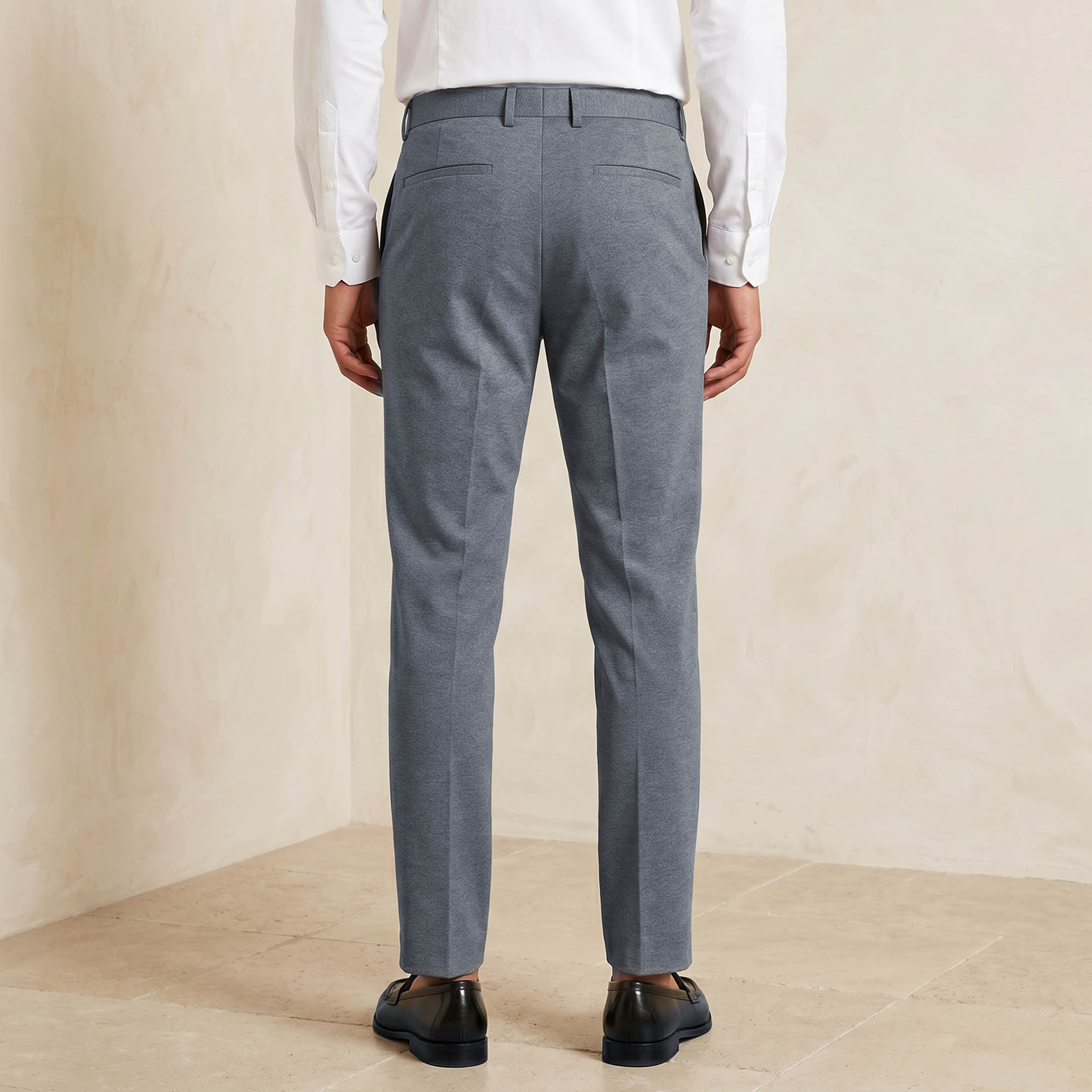 Slim Fit Flexi Waist Trousers-men-clothing-bottoms-trousersandchinos-trousers-image-4