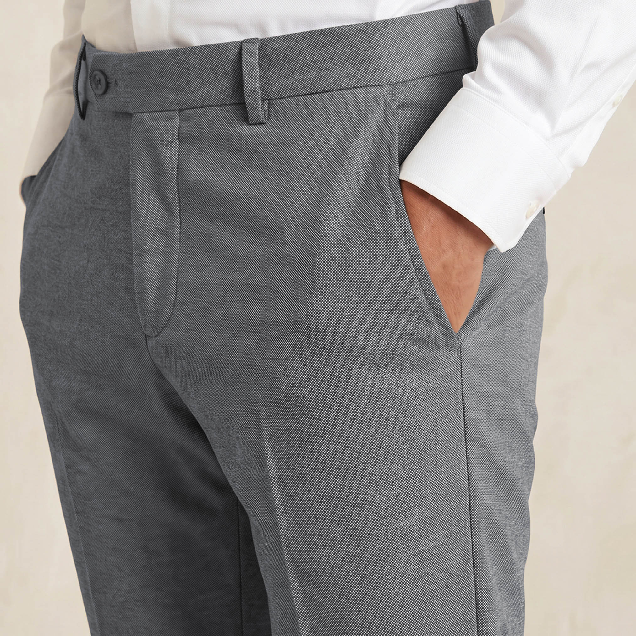 Slim Fit Flexi Waist Trousers-men-clothing-bottoms-trousersandchinos-trousers-image-5
