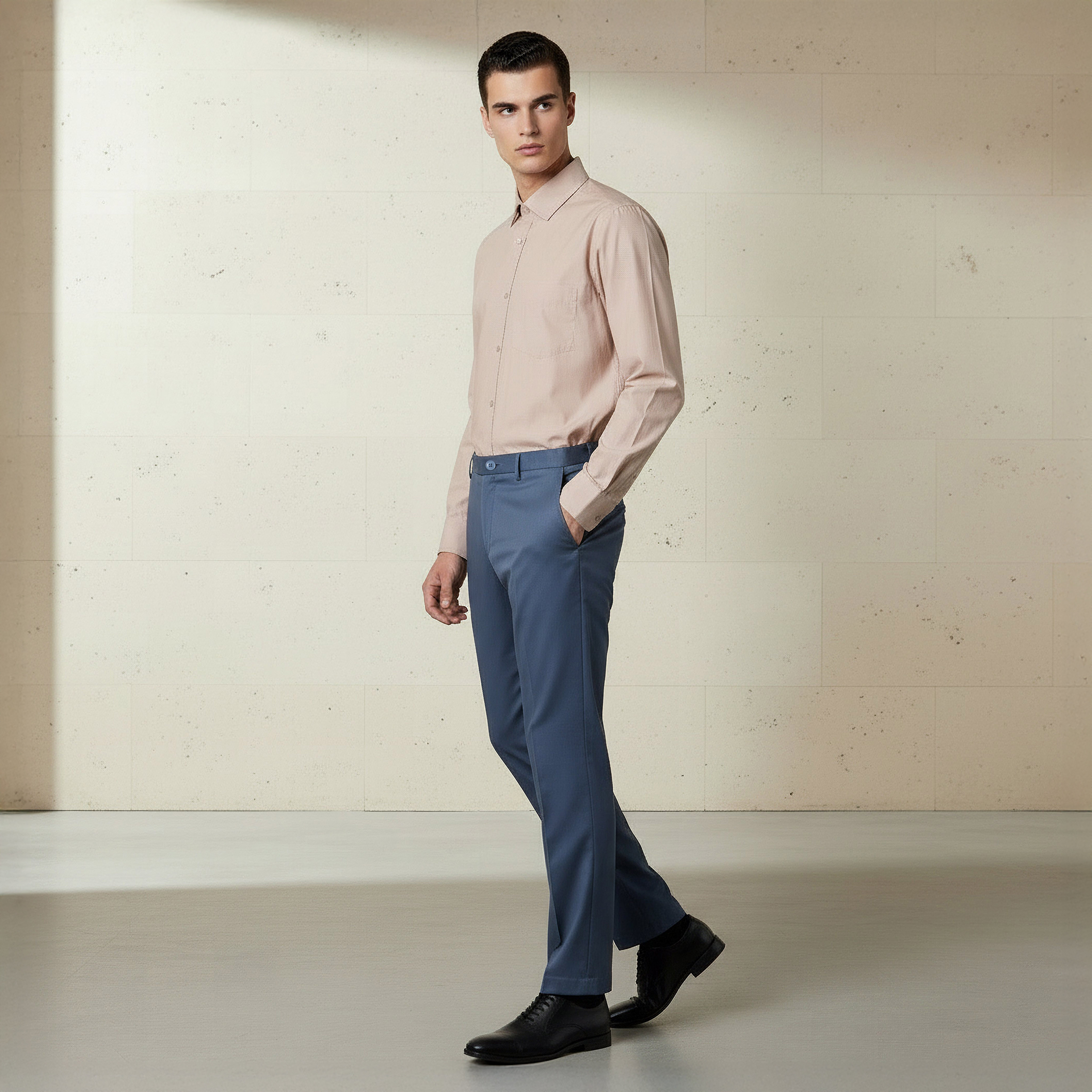 Men Regular Fit Collared Philaphil Long Sleeves Shirt-men-clothing-shirts-image-2