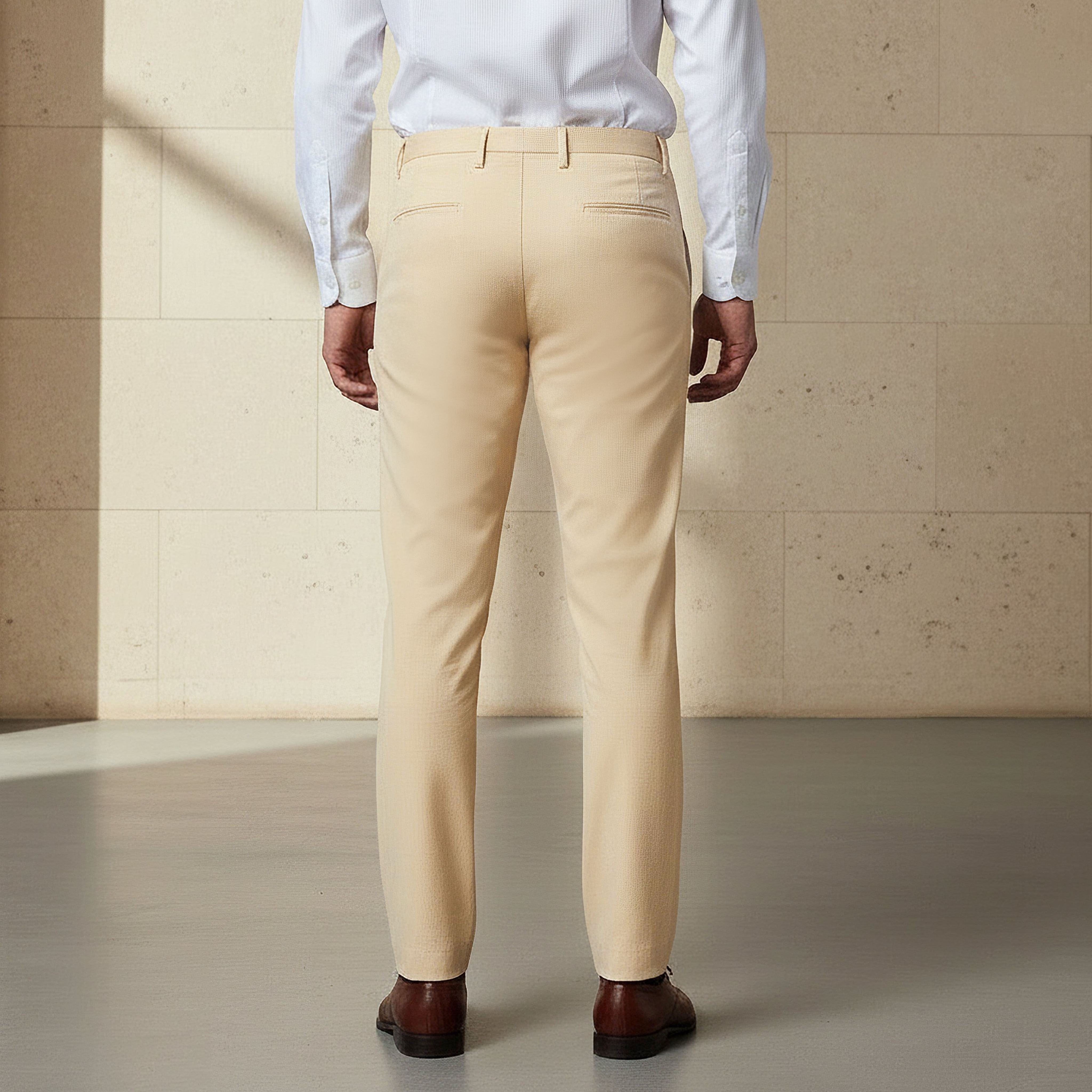 Slim Fit Flexi Waist Trousers-men-clothing-bottoms-trousersandchinos-trousers-image-3