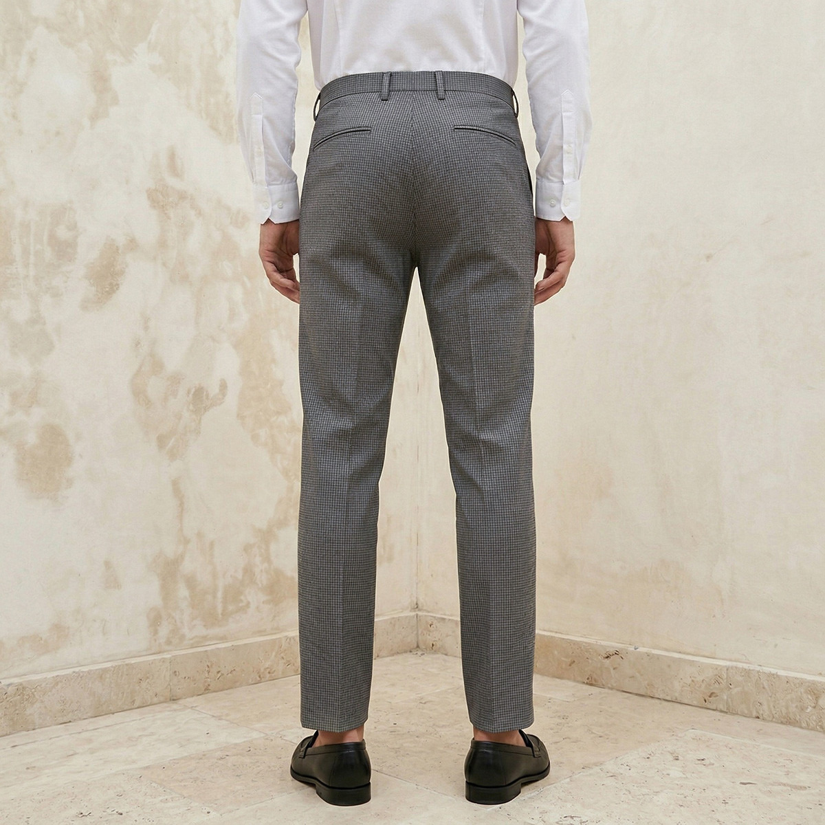 Slim Fit Flexi Waist Trousers-men-clothing-bottoms-trousersandchinos-trousers-image-4