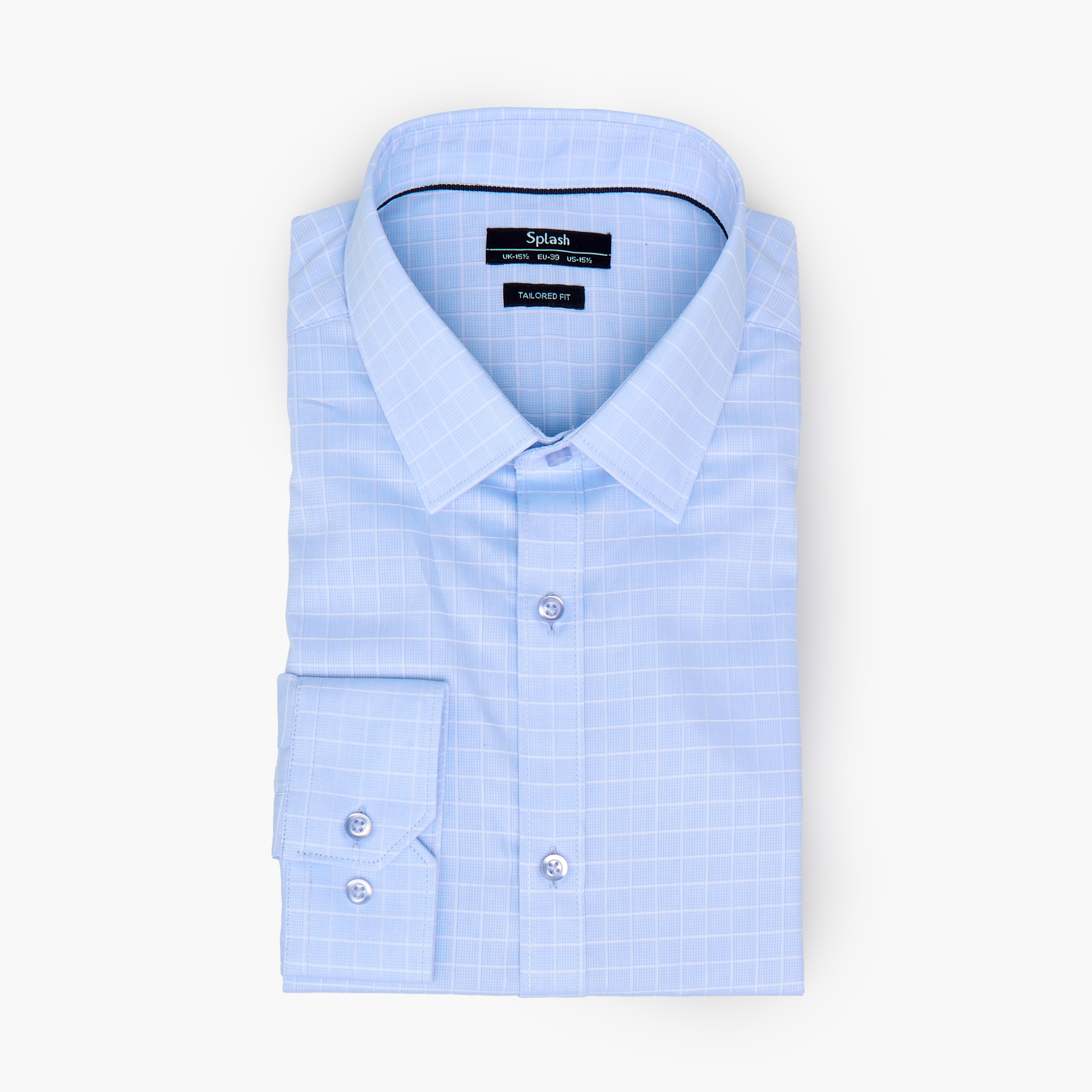 Men Regular Fit Checked Long Sleeve Shirt-men-clothing-shirts-image-6