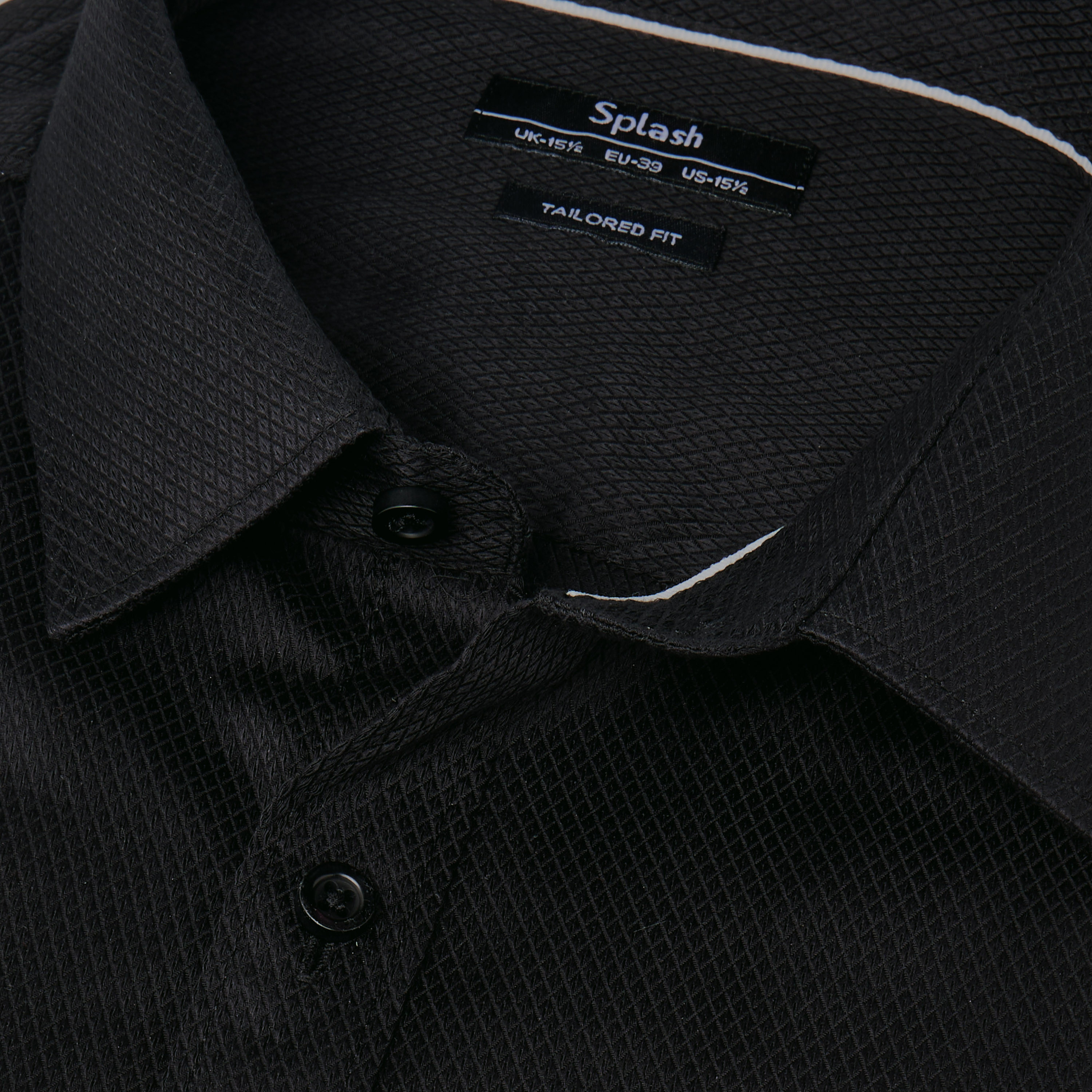 Men Regular Fit Collared Long Sleeve Shirt-men-clothing-shirts-image-2