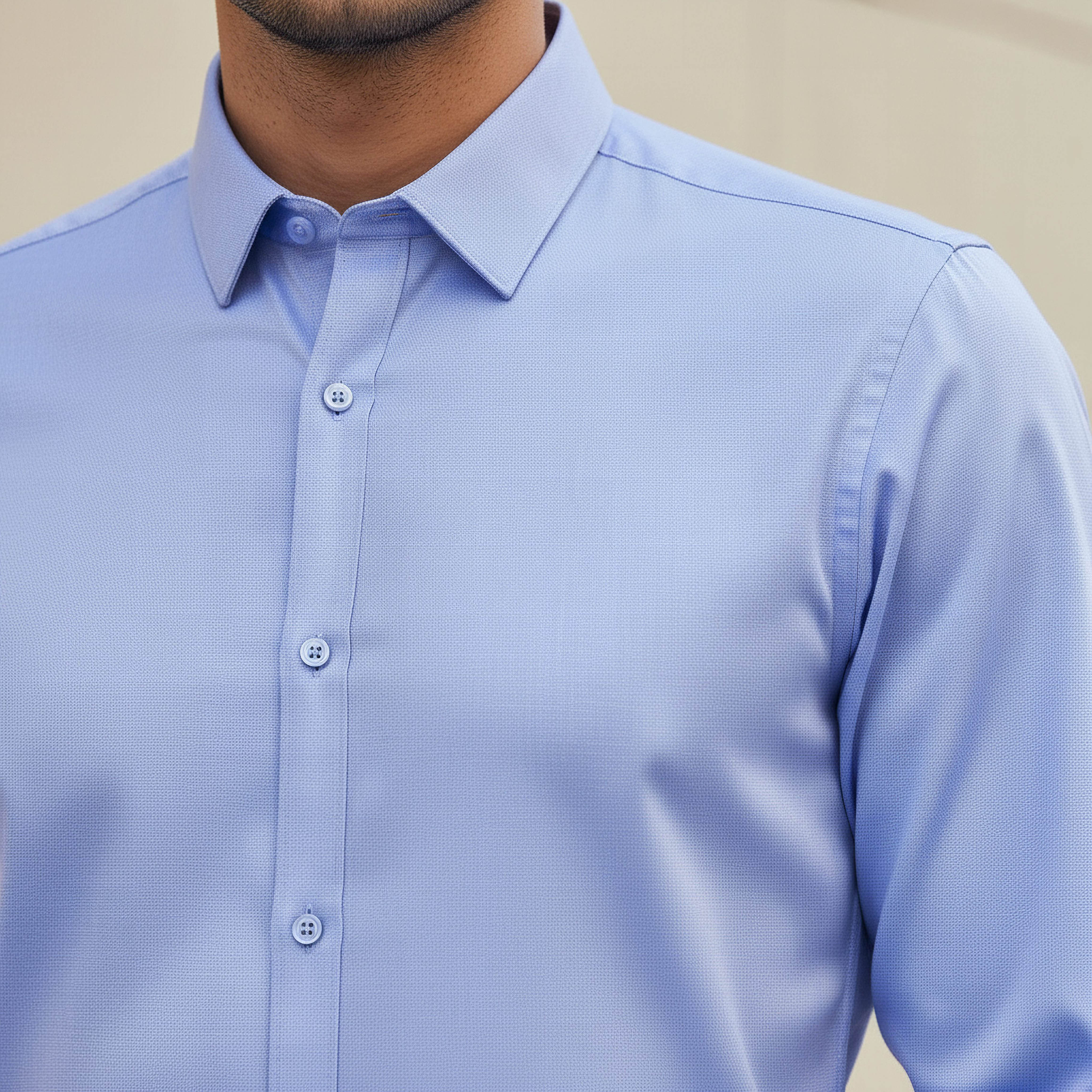 Men Regular Fit Textured Long Sleeve Shirt-men-clothing-shirts-image-7