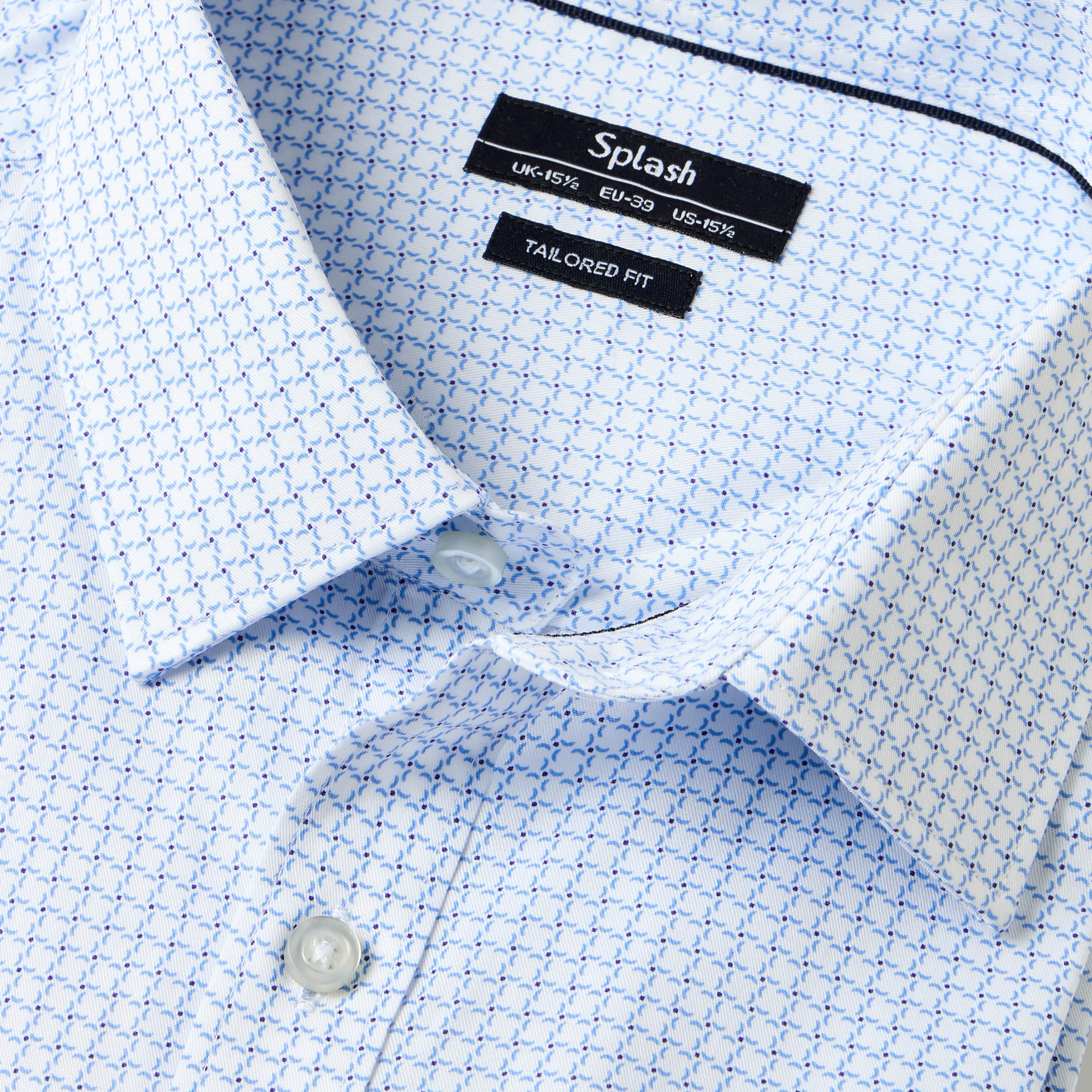 Men Regular Fit Collared Checked Long Sleeve Shirt-men-clothing-shirts-image-2