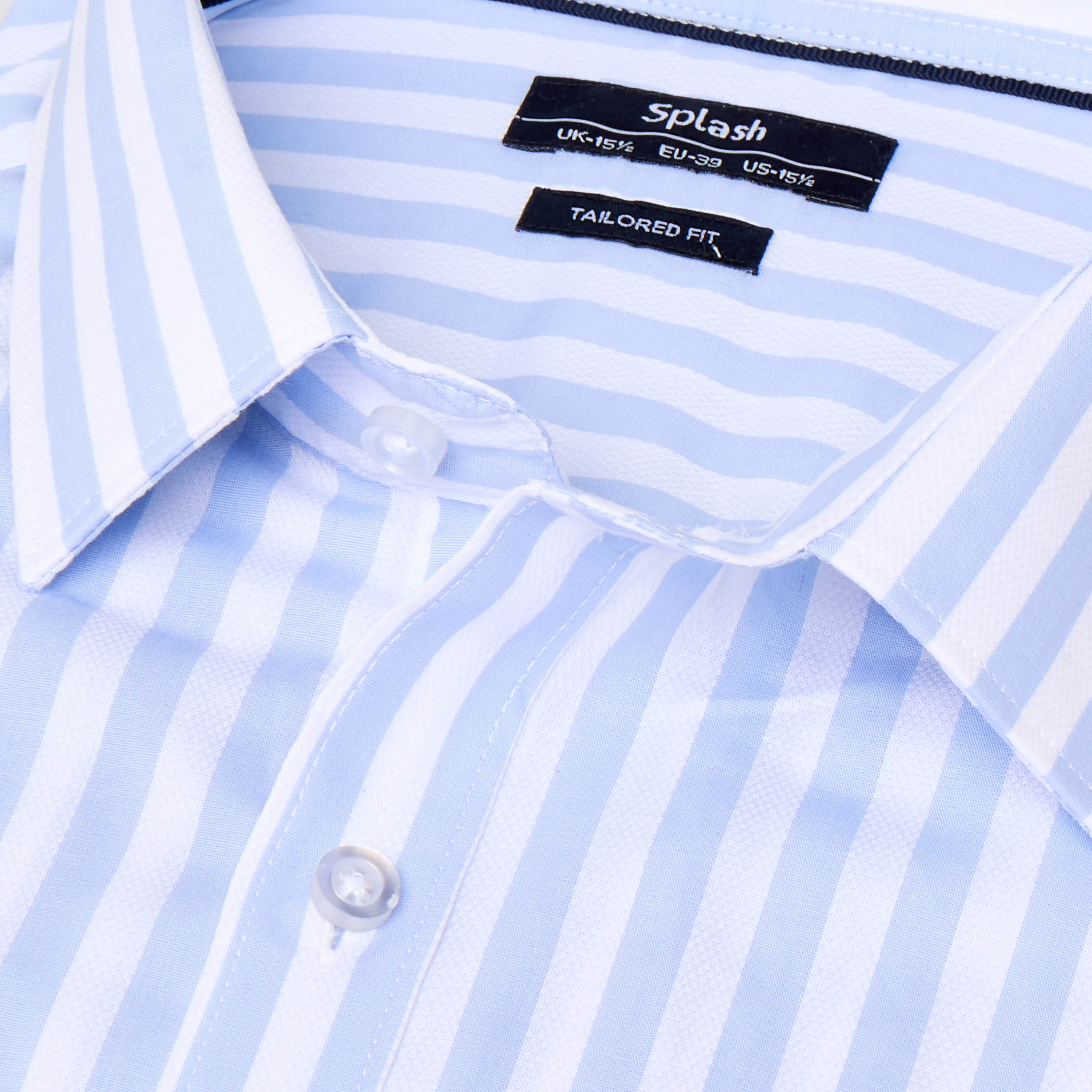 Men Regular Fit Striped Long Sleeve Shirt-men-clothing-shirts-image-2