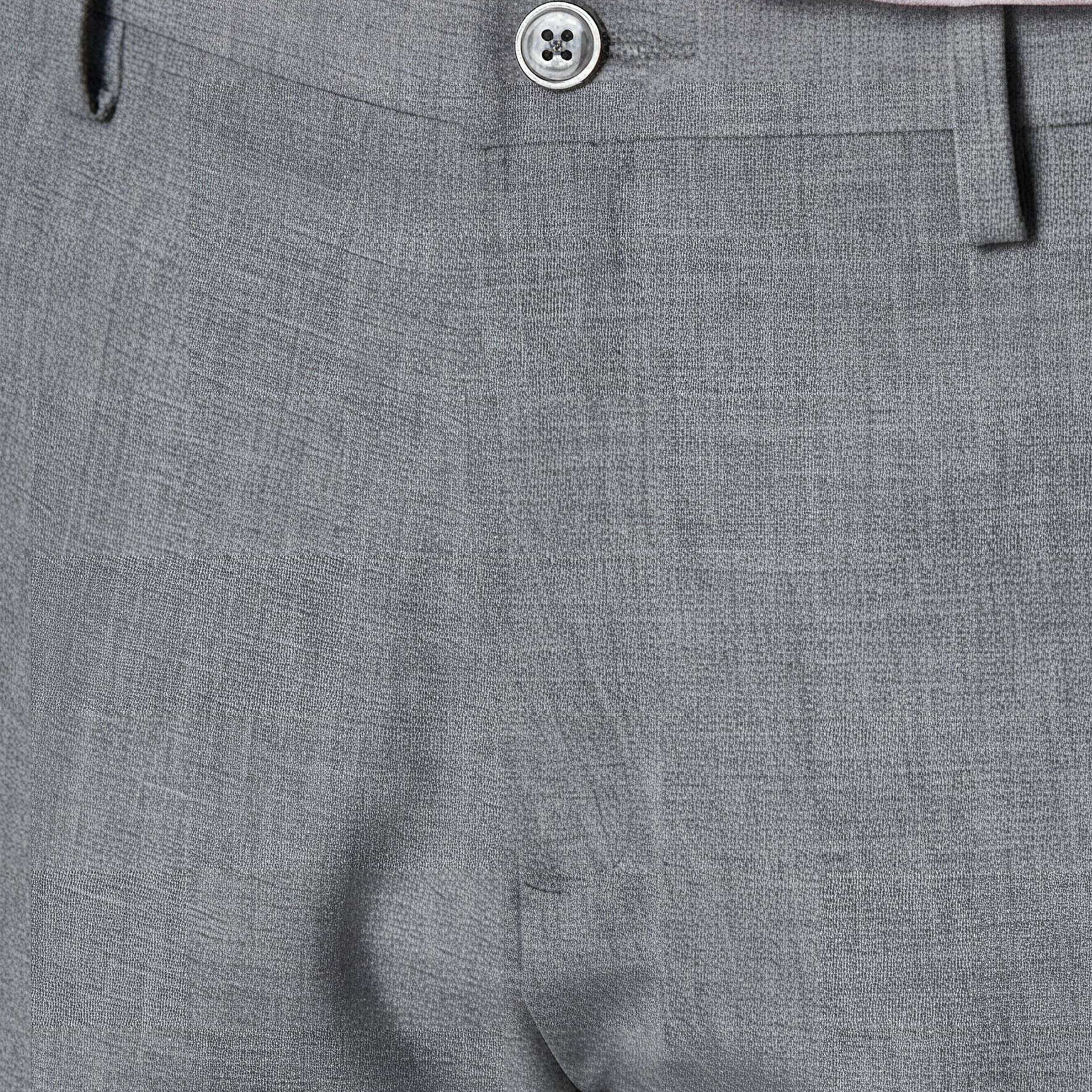 Regular Fit Flexi Waist Formal Trousers-men-clothing-bottoms-trousersandchinos-trousers-image-4