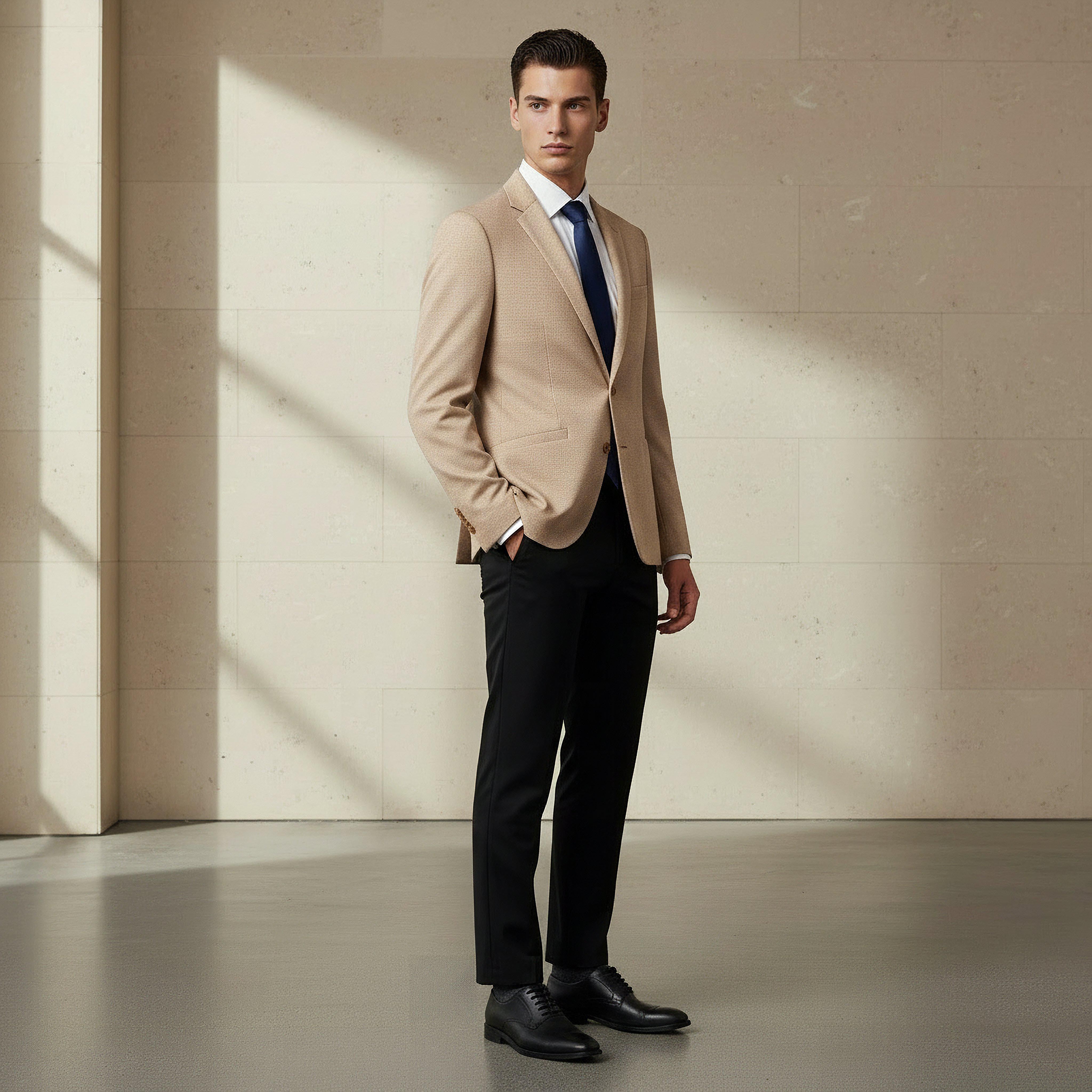 Men Slim Fit Notched Lapel Blazer-men-winterwear-jacketsandblazers-image-3
