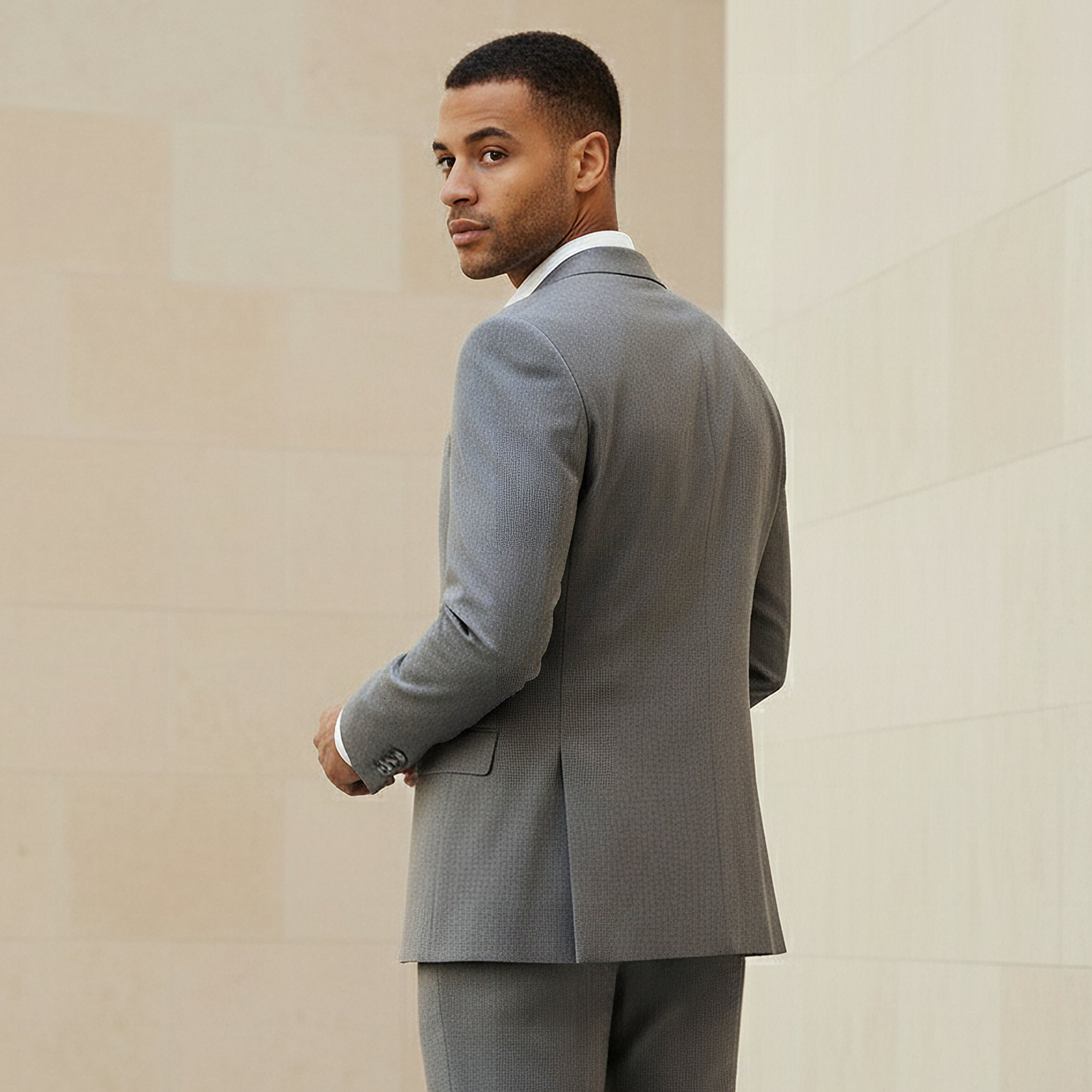 Men Slim Fit Textured Dobby Blazer-men-winterwear-jacketsandblazers-image-3
