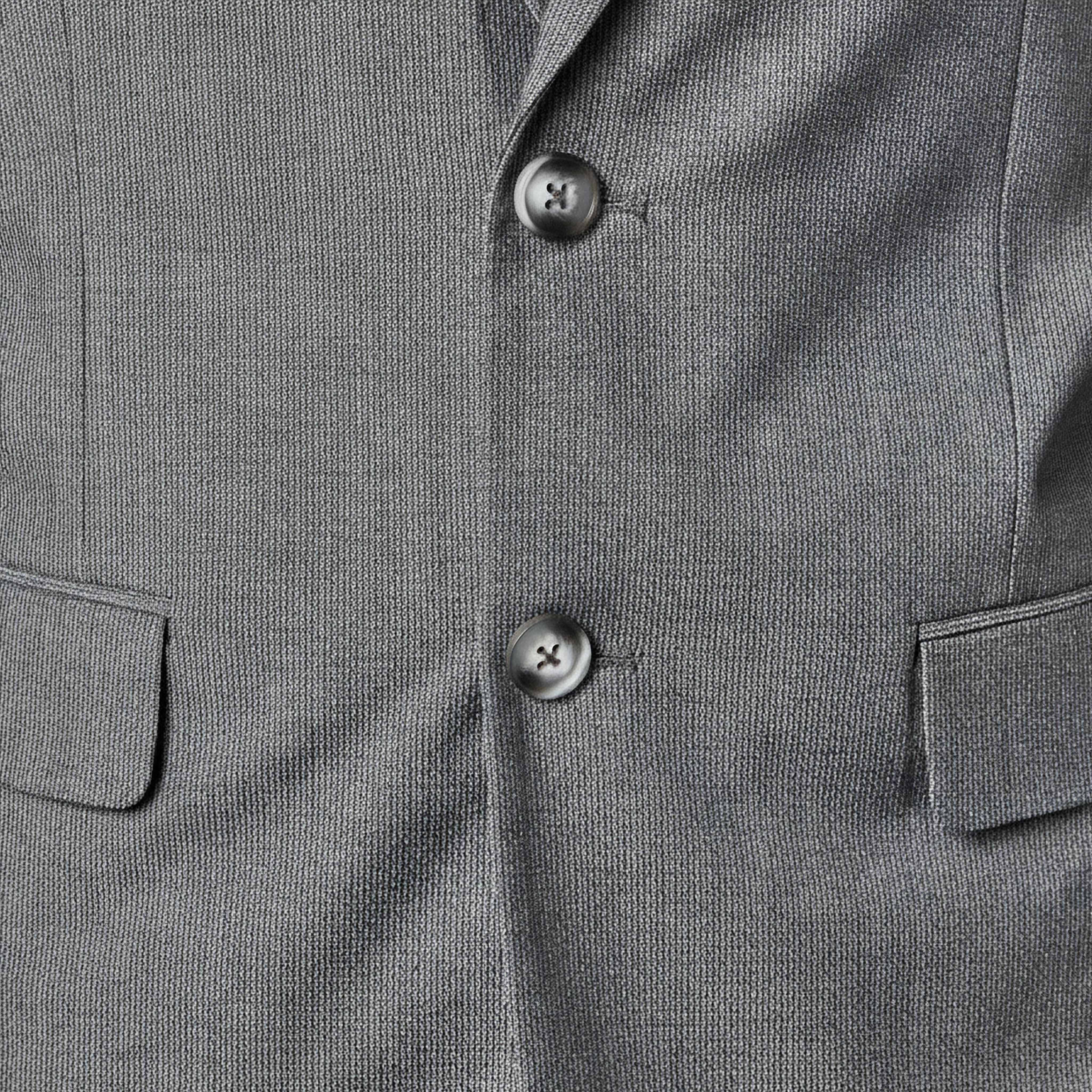 Men Slim Fit Textured Dobby Blazer-men-winterwear-jacketsandblazers-image-4