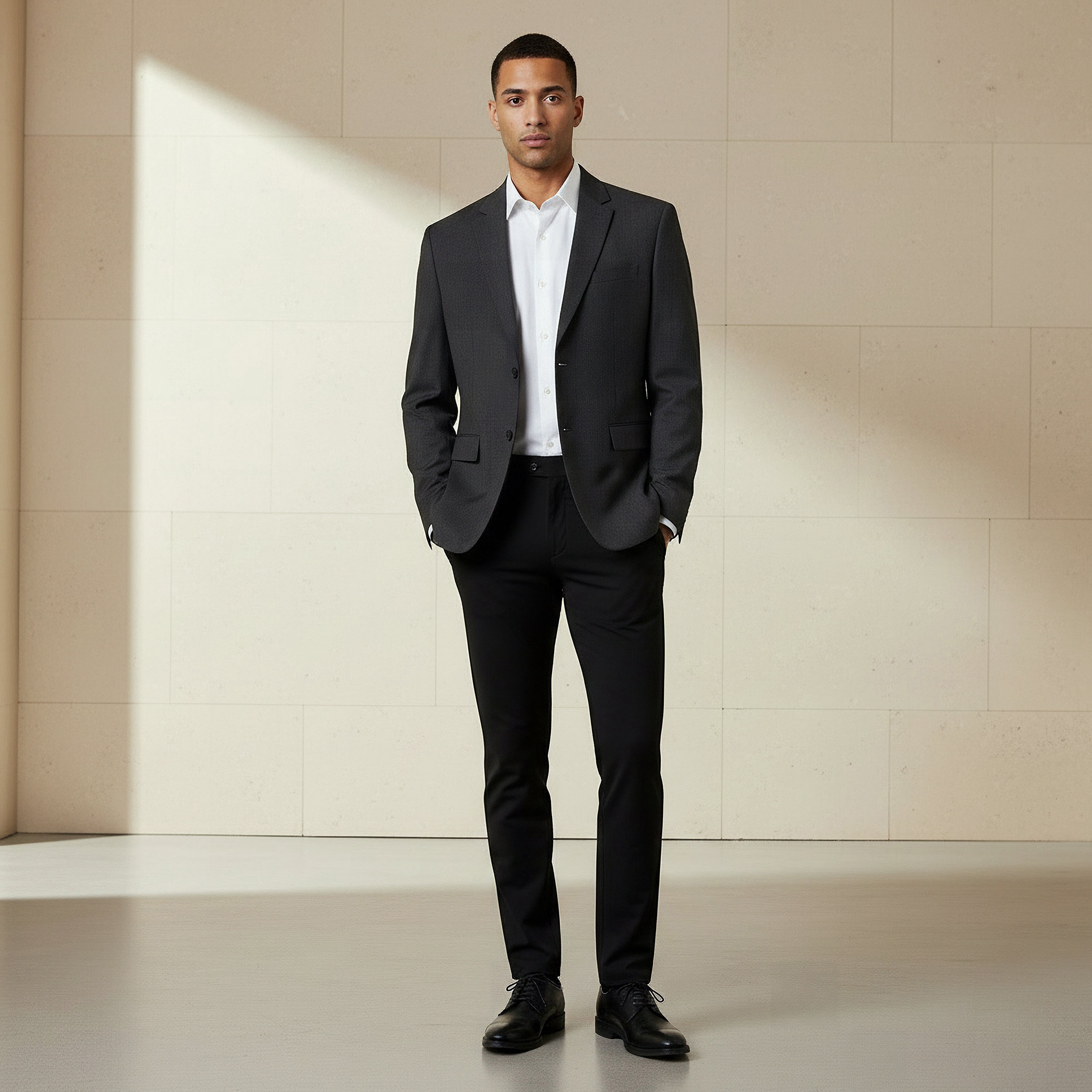 Men Regular Fit Notch Lapel Blazer-men-winterwear-jacketsandblazers-image-2