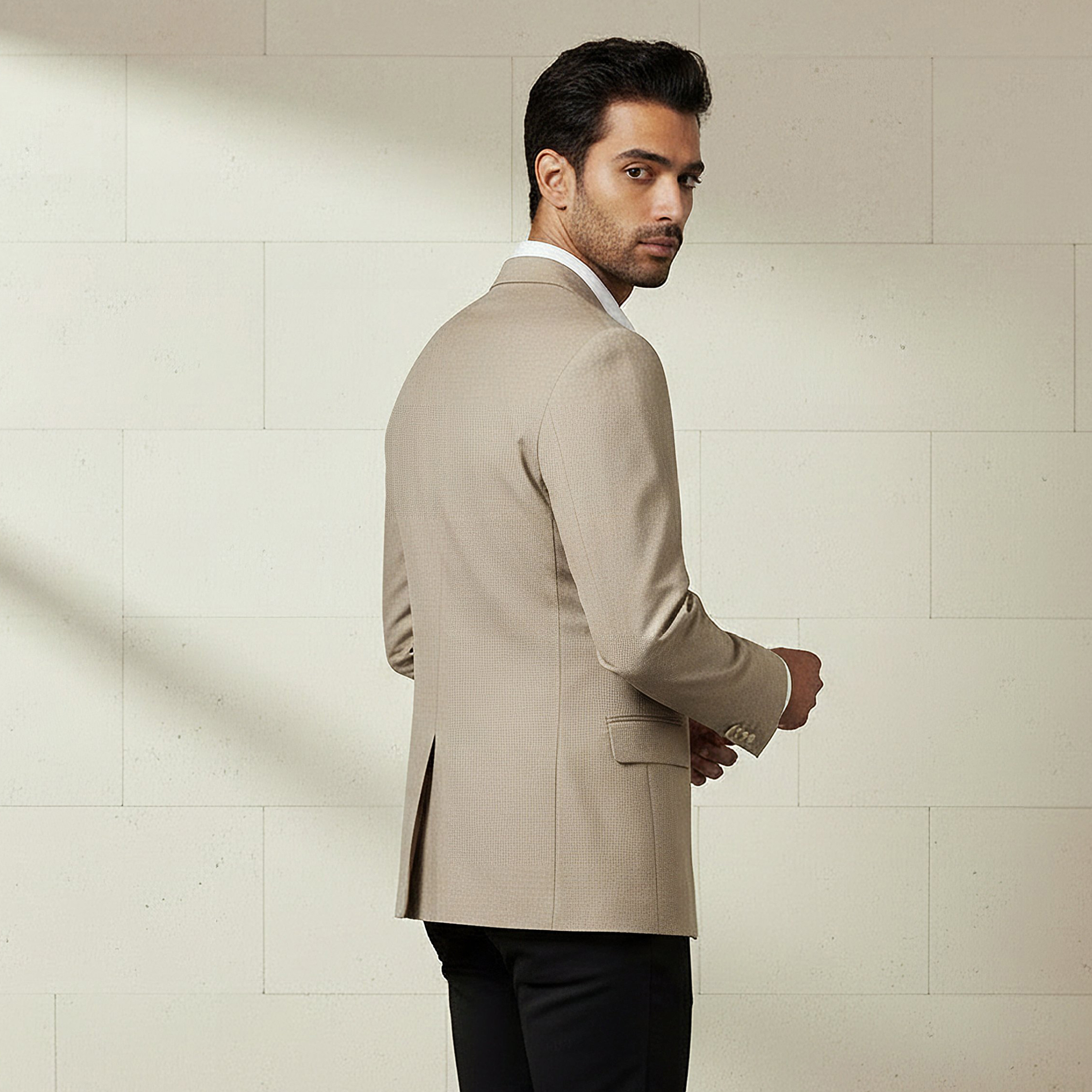 Men Regular Fit Notch Lapel Blazer-men-winterwear-jacketsandblazers-image-3