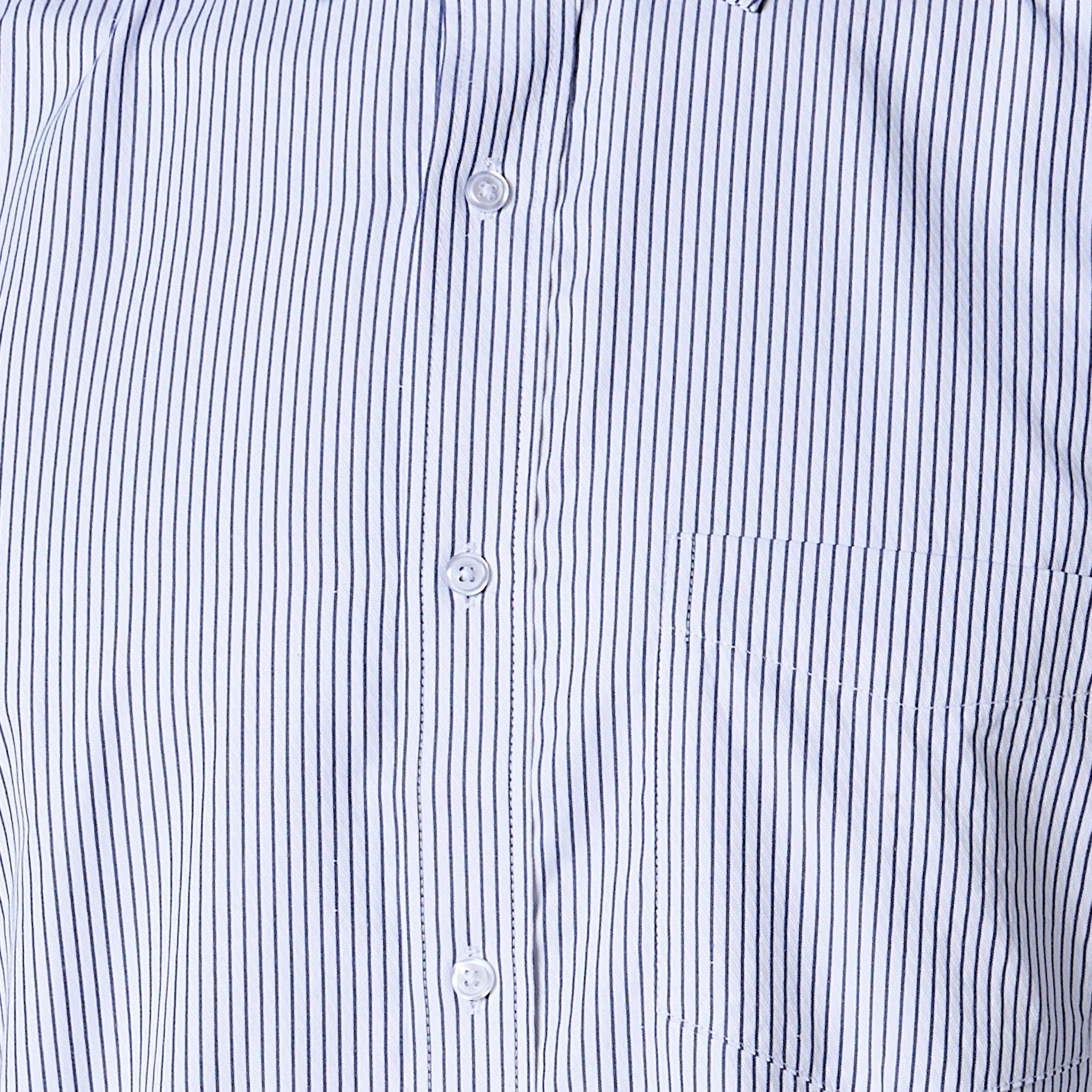 Men Regular Fit Collared Striped Long Sleeves Shirt-men-clothing-shirts-image-2