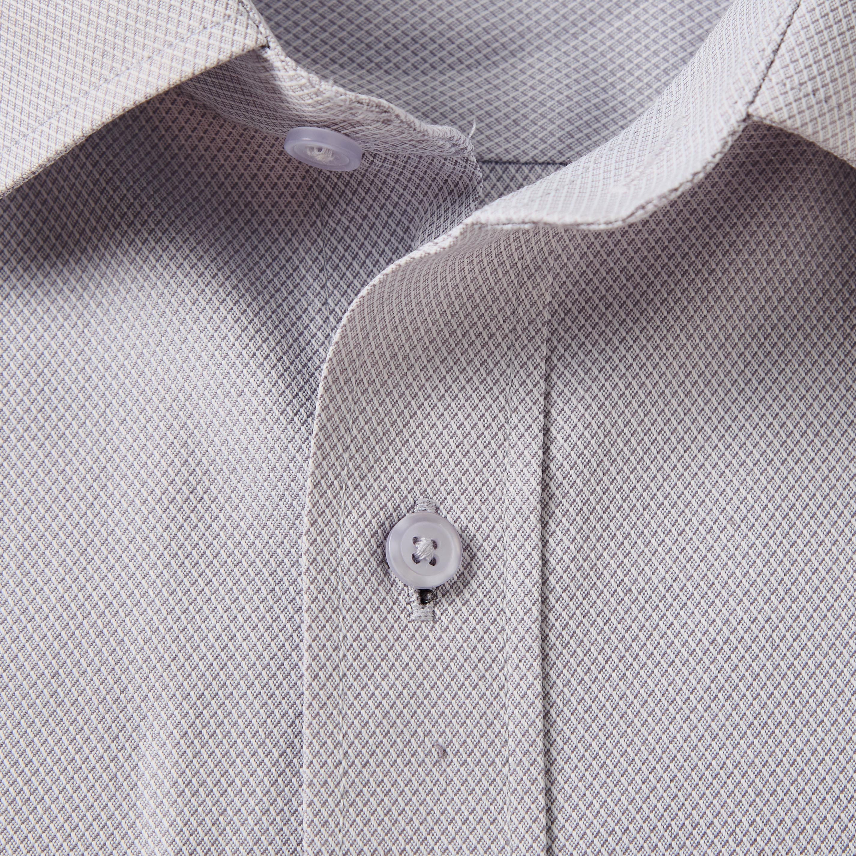 Men Regular Fit Collared Textured Long Sleeve Shirt-men-clothing-shirts-image-6